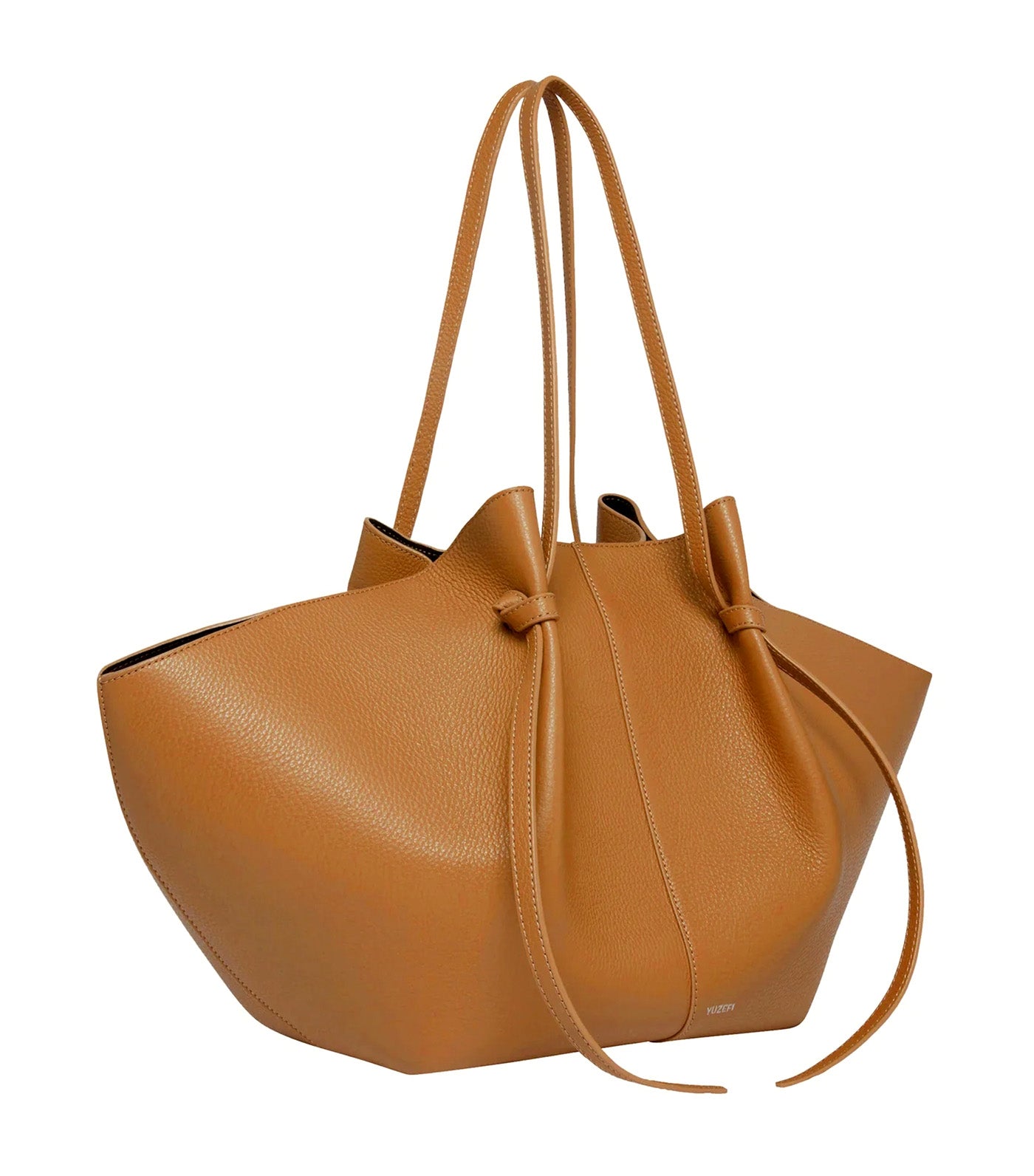 Large Mochi Pebble-Grained Leather