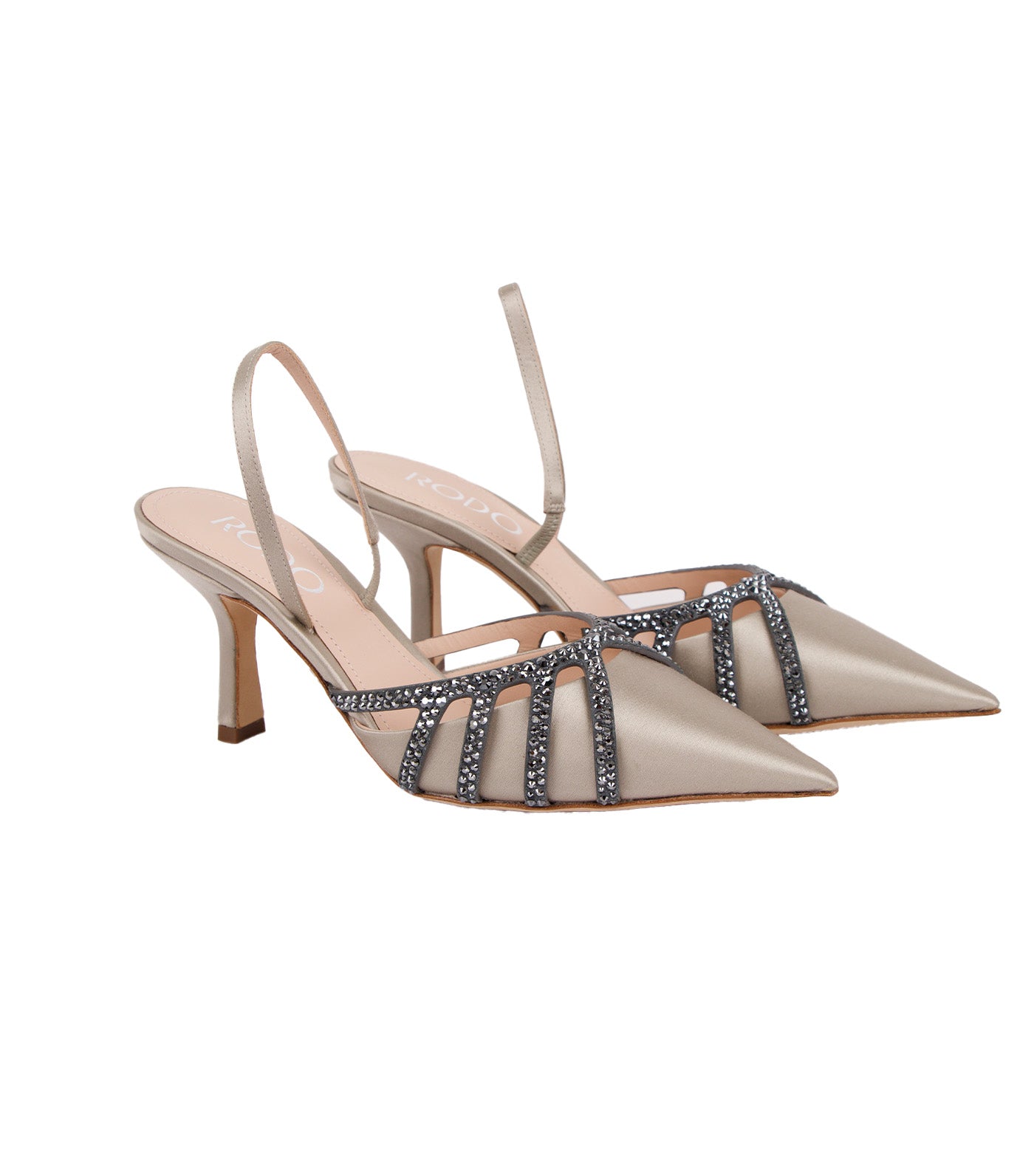 Marjory 80 Heels Gray