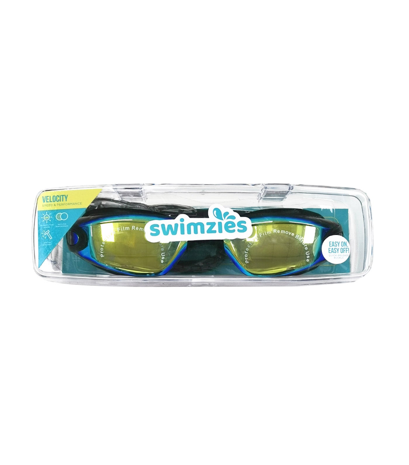 Kids Velocity Polarized Swimming Goggles Black