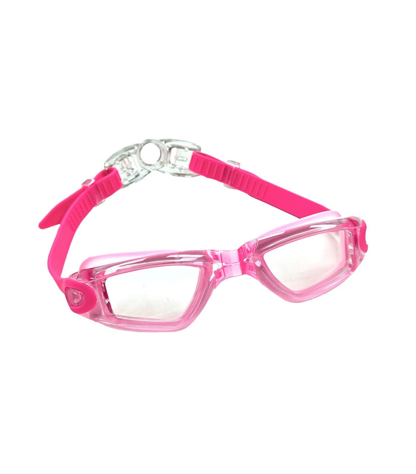 Kids Velocity Polarized Swimming Goggles Pink Clear
