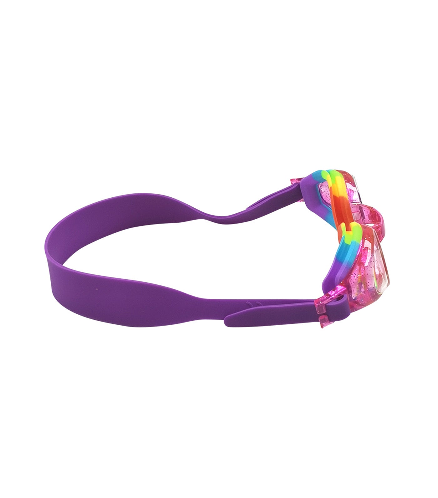 Kids Essentials Swimming Goggles Rainbow Clear