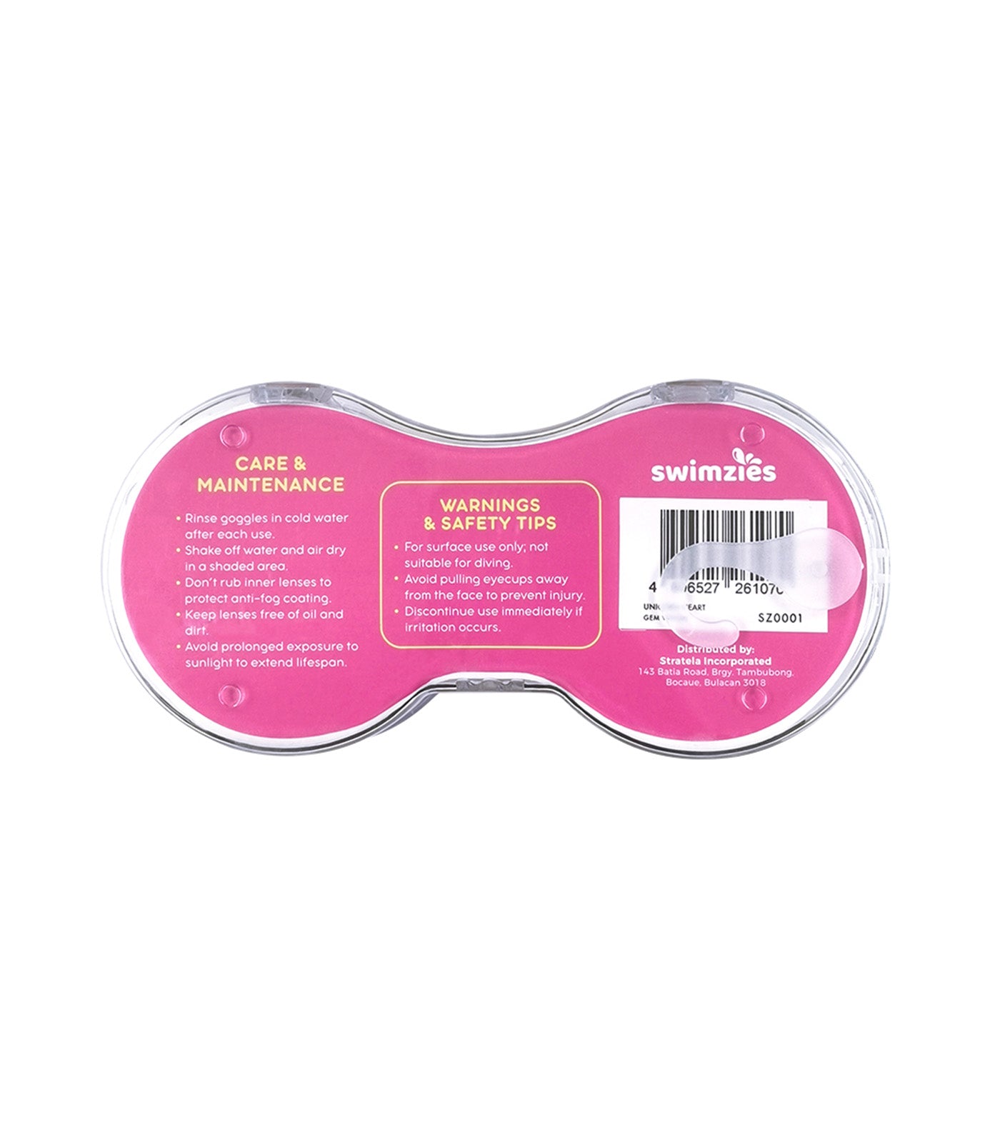 Kids Swimming Goggles Unicorn Heart