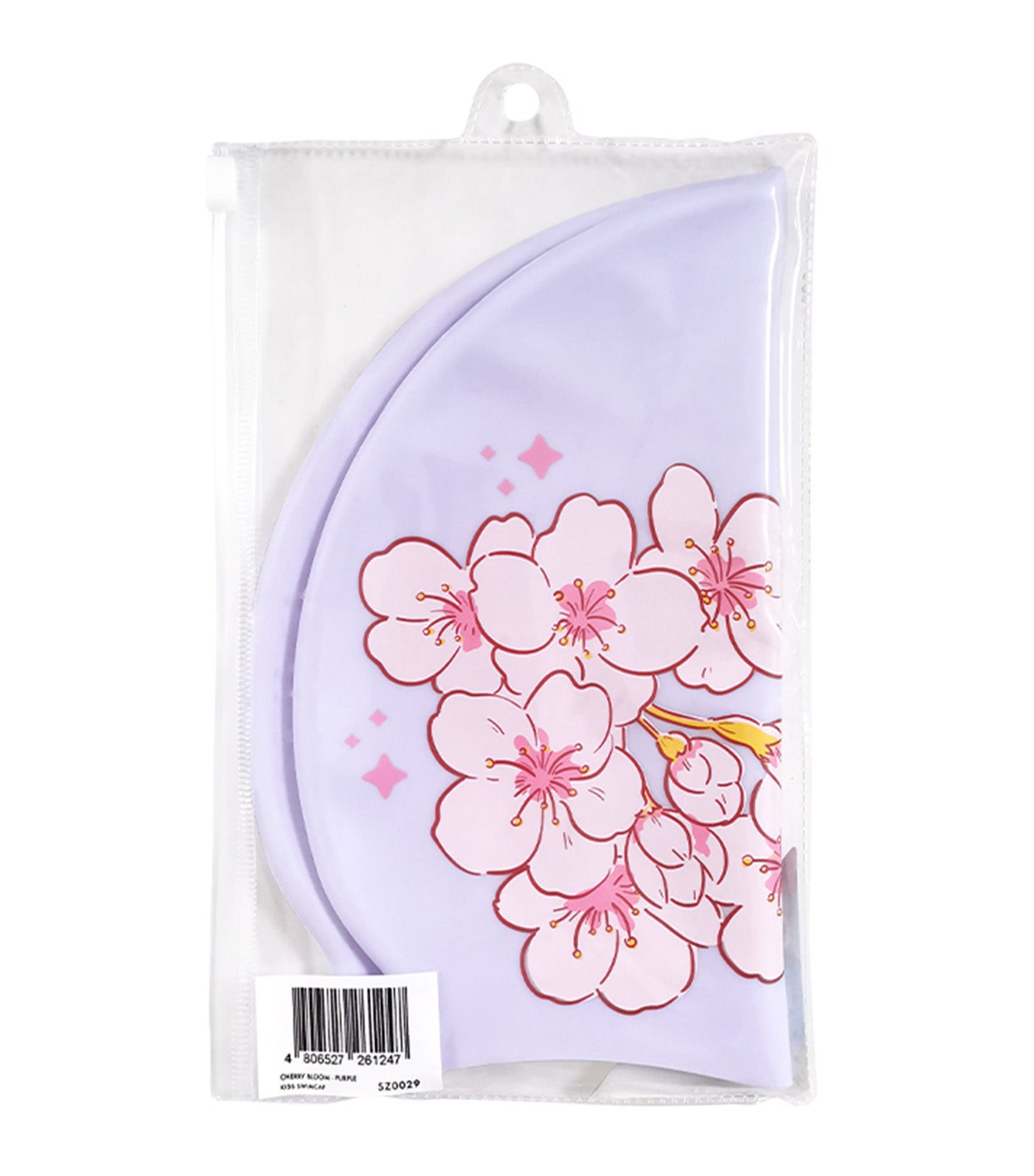 Swim Cap Cherry Bloom Purple