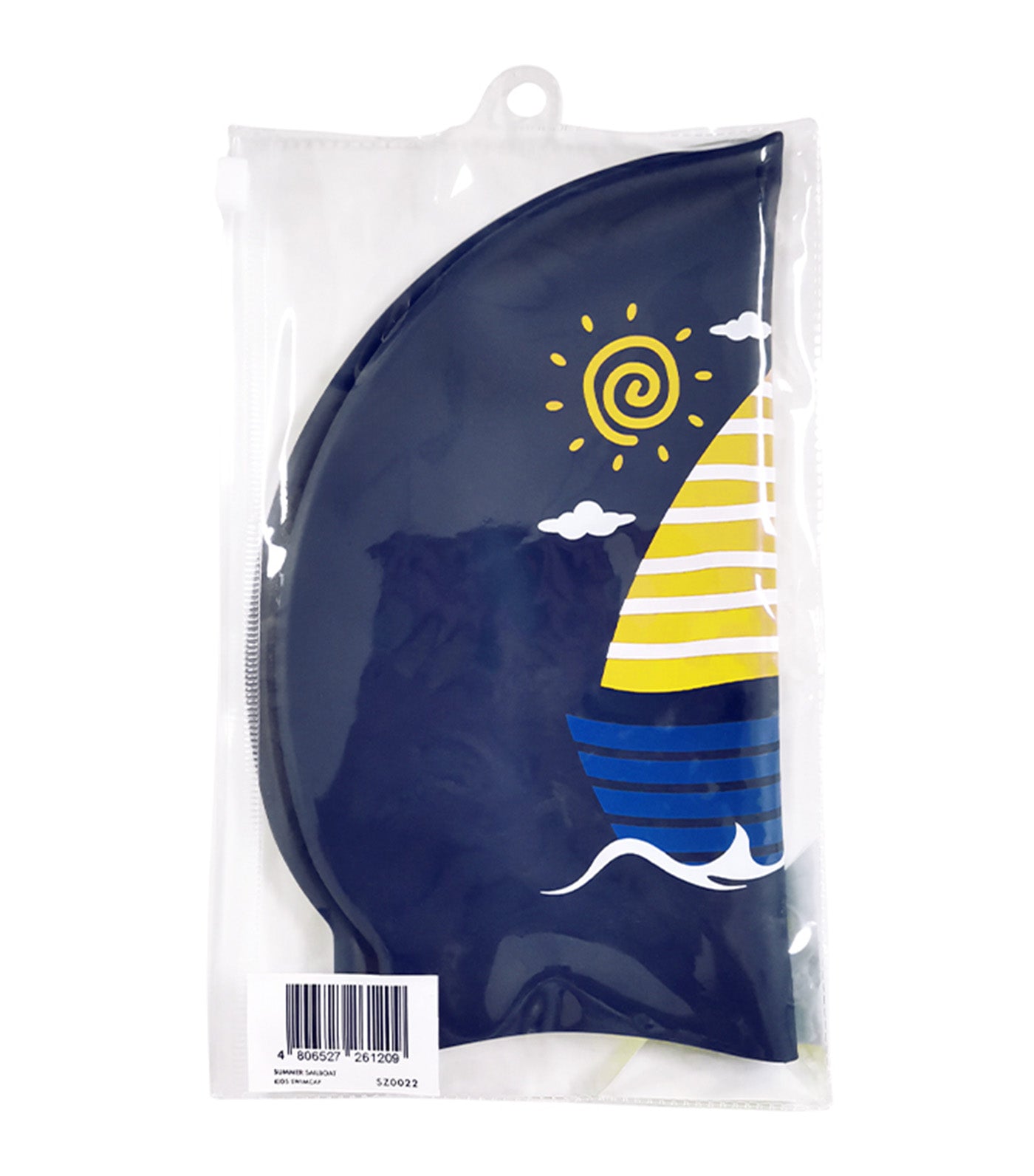 Swim Cap Summer Sailboat