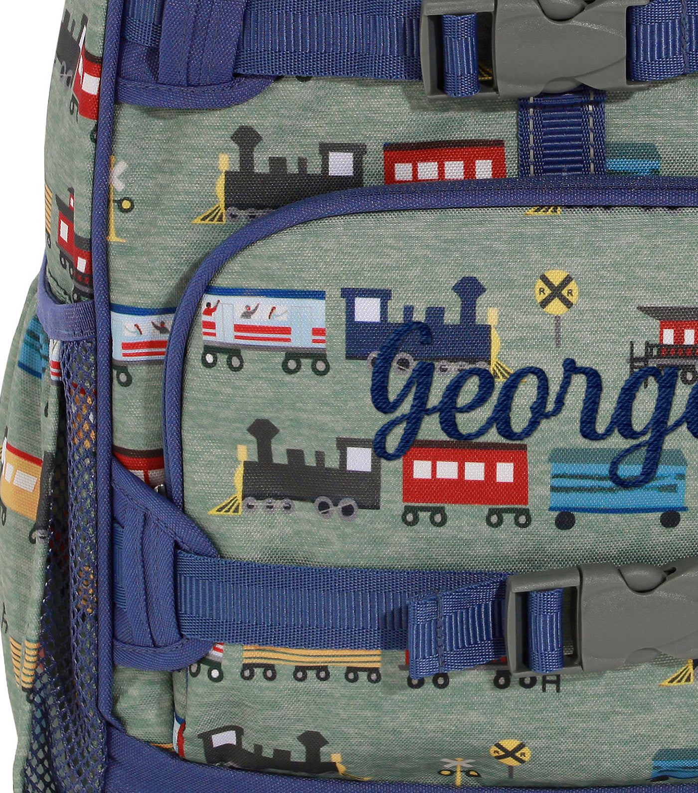 Mackenzie Railroad Train Backpack