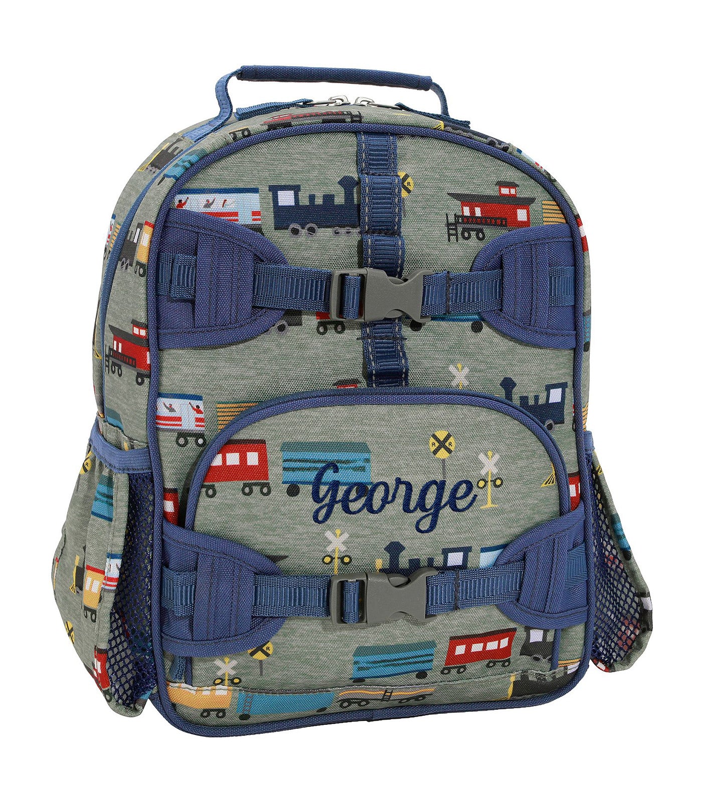 Mackenzie Railroad Train Backpack Multi