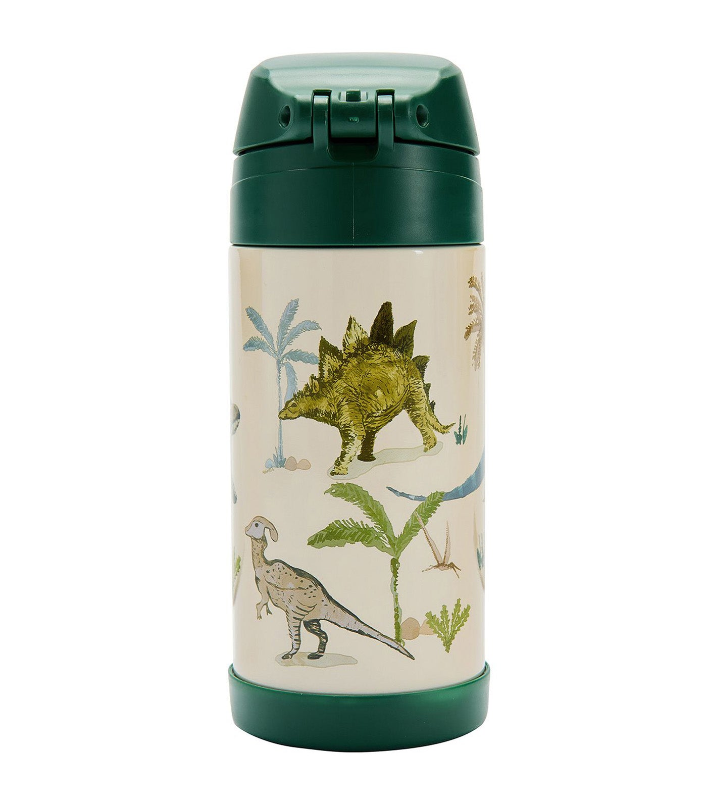 Mackenzie Jurassic Dino Insulated Water Bottle Multi