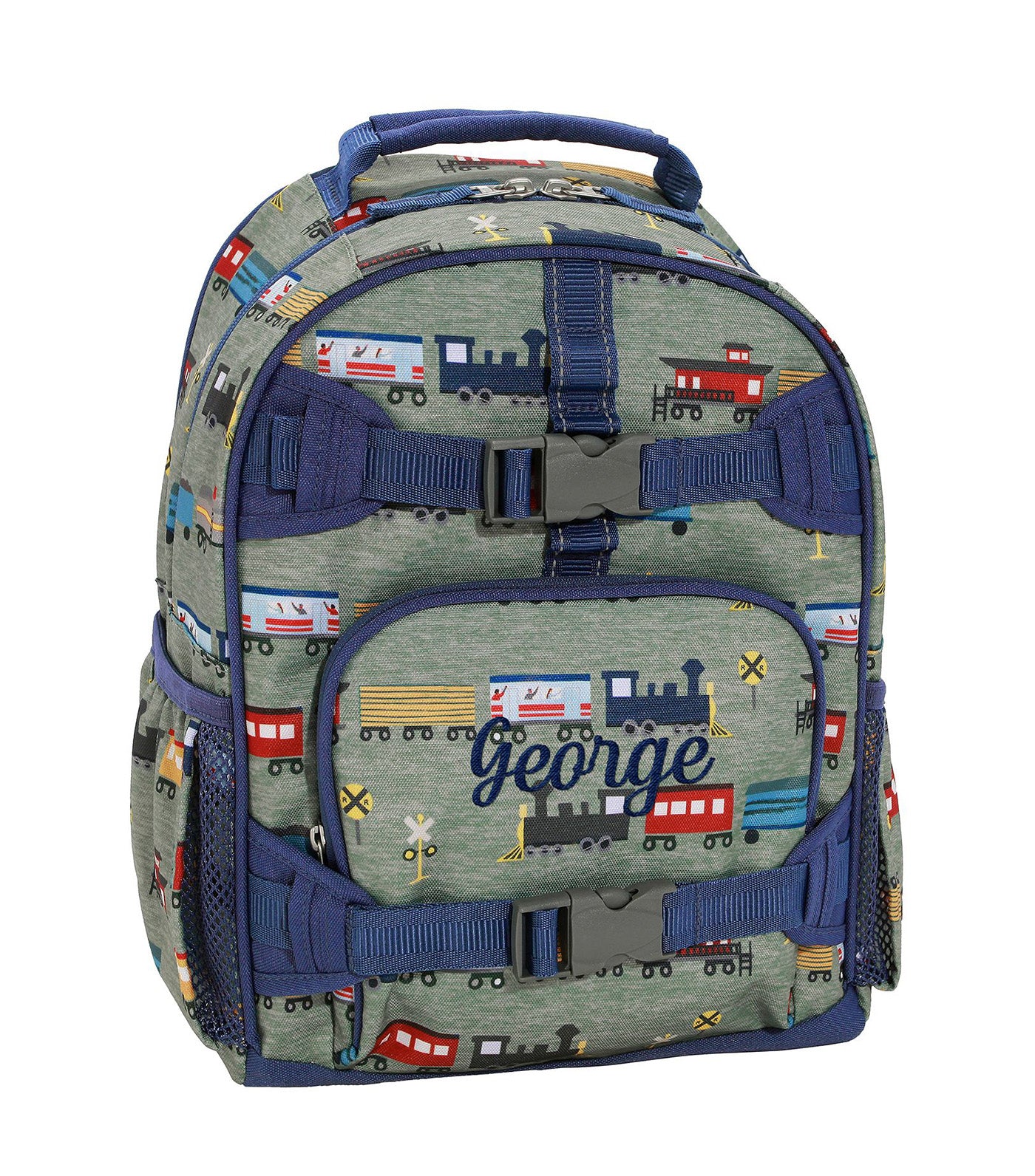 Mackenzie Railroad Train Backpack Multi