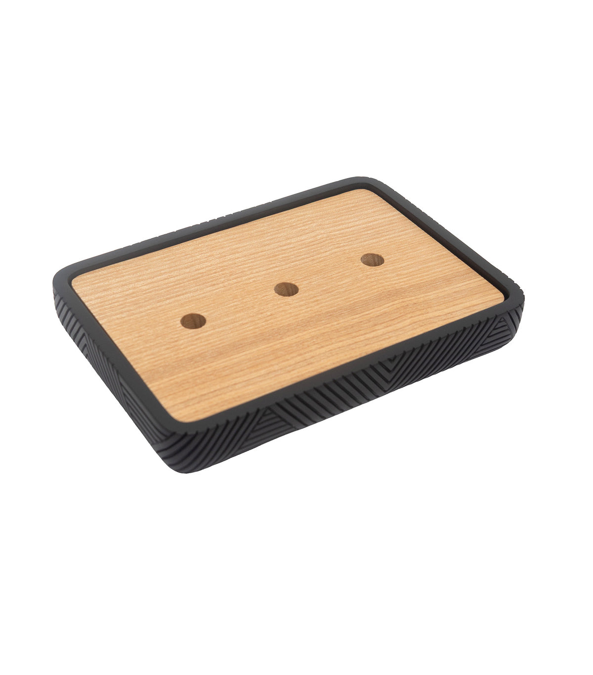 Bath Accessory 4-Piece Set Black