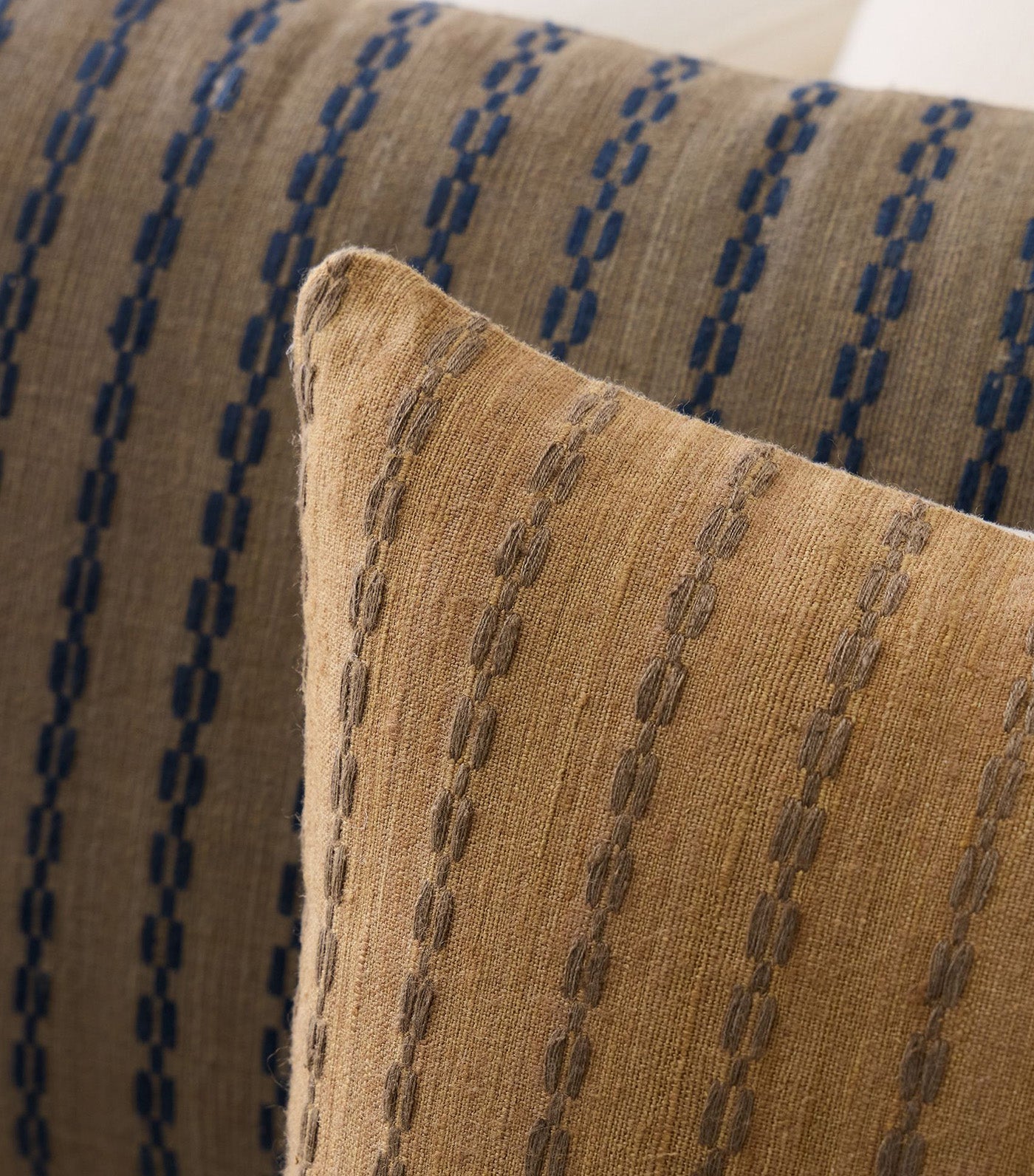 Silk Woven Geo Pillow Cover