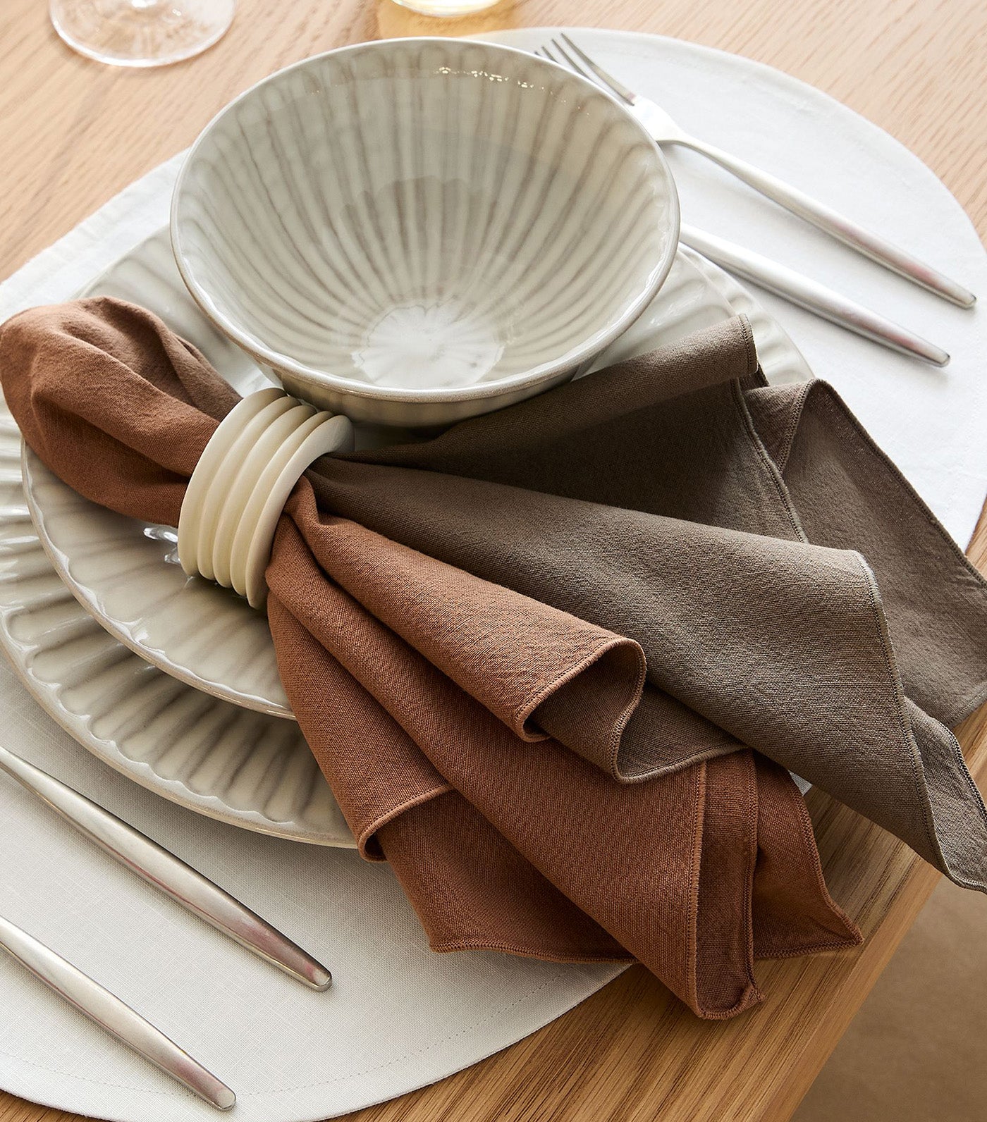 Dip-Dye Ombre Napkin Sets