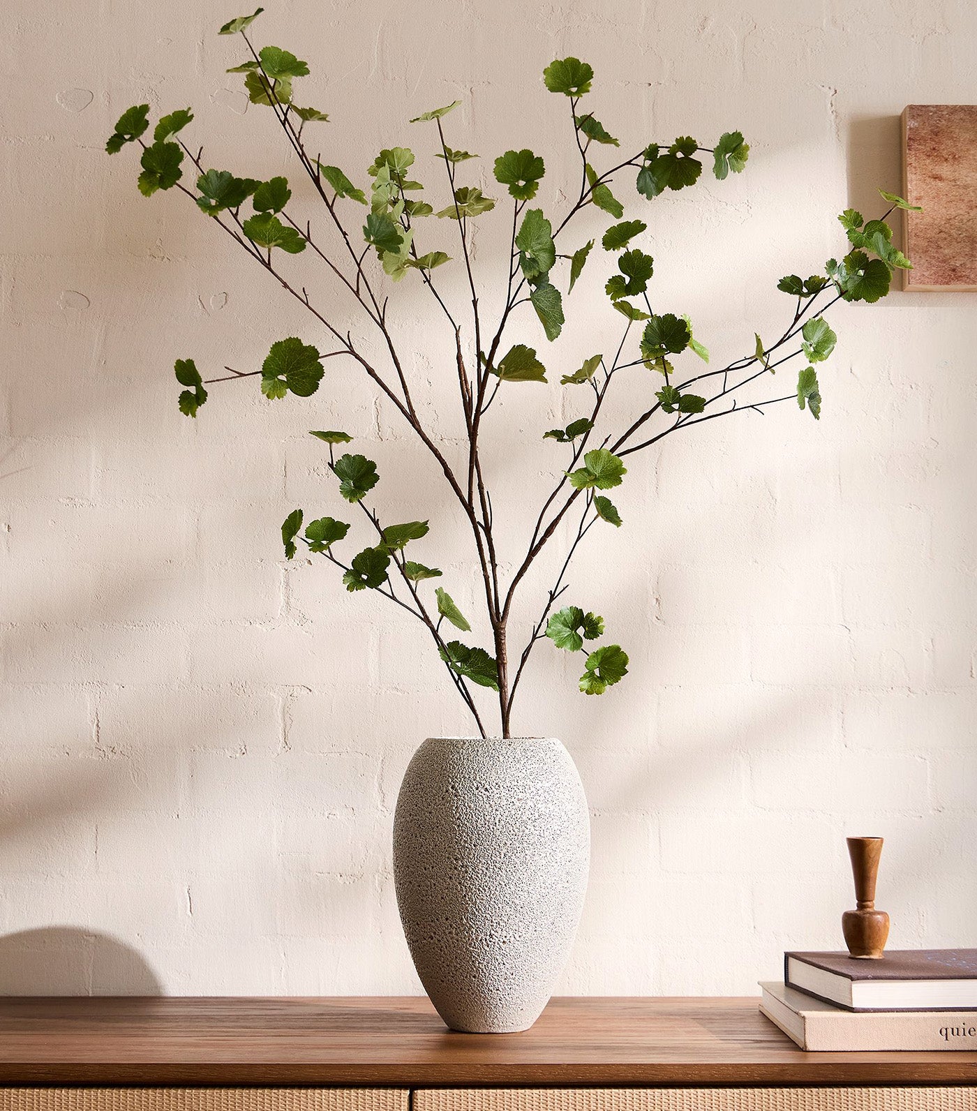 Faux Herb Leaf