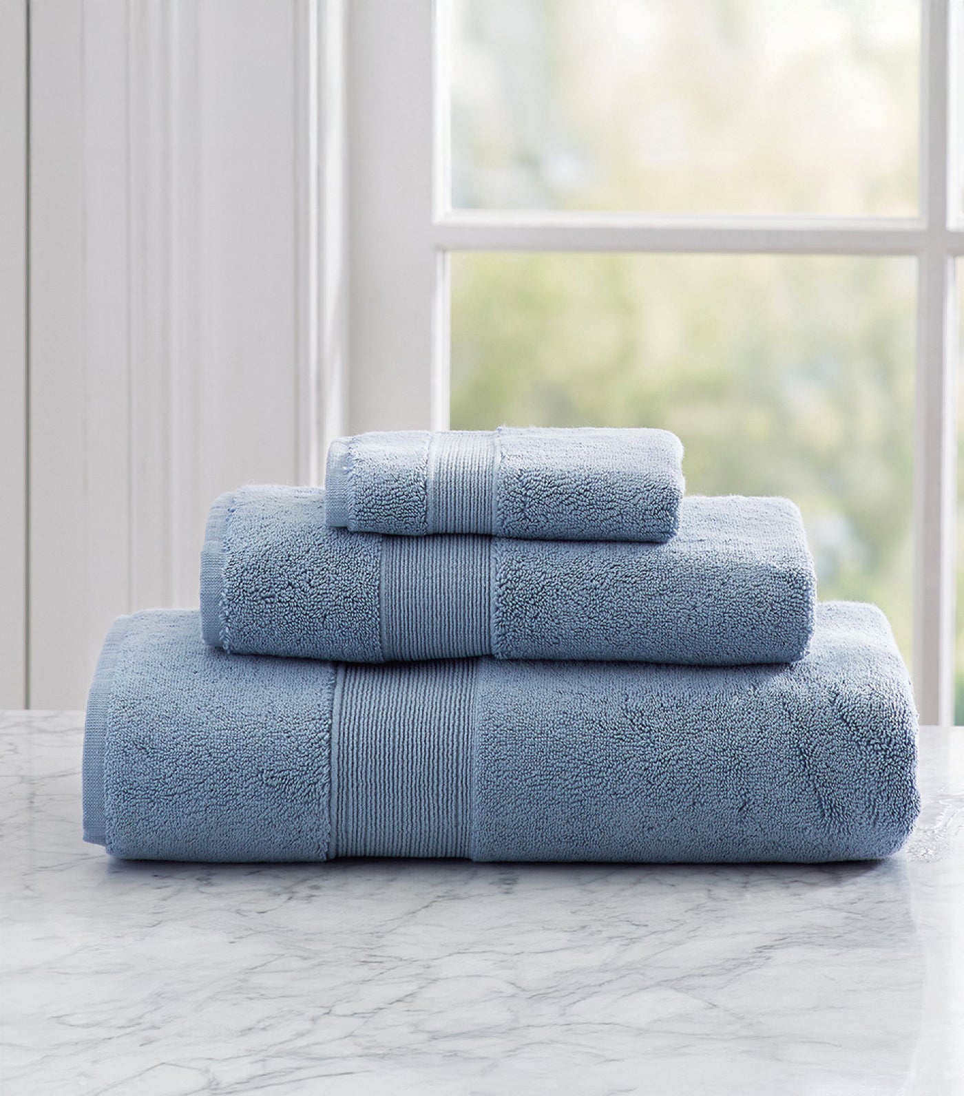 Classic Organic Towel Light Blue