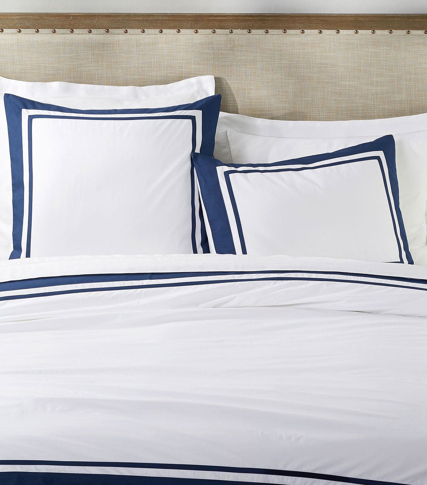 Parker Organic Percale Duvet Cover - King