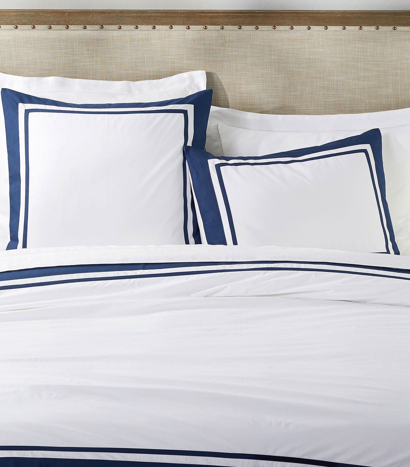 Parker Organic Percale Duvet Cover - Queen
