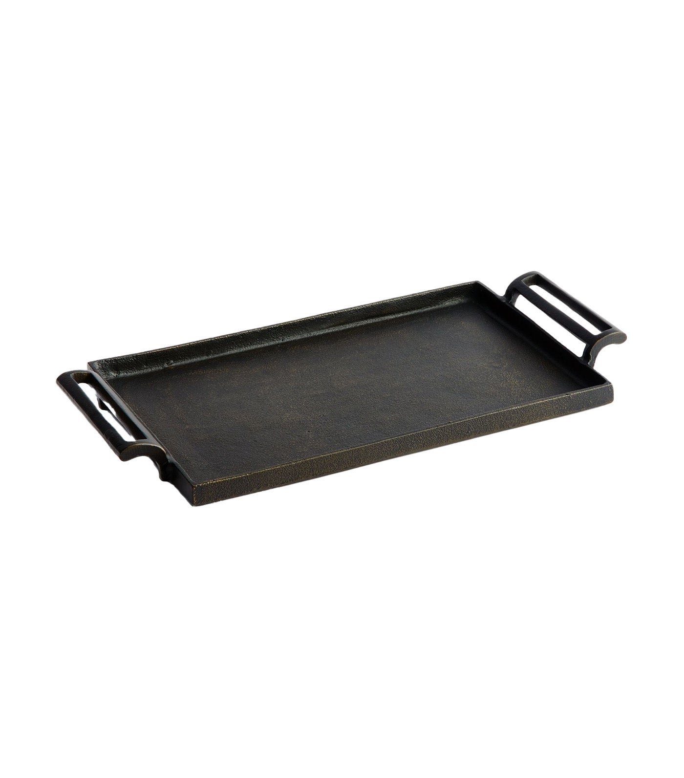 Antiqued Metal Decorative Trays
