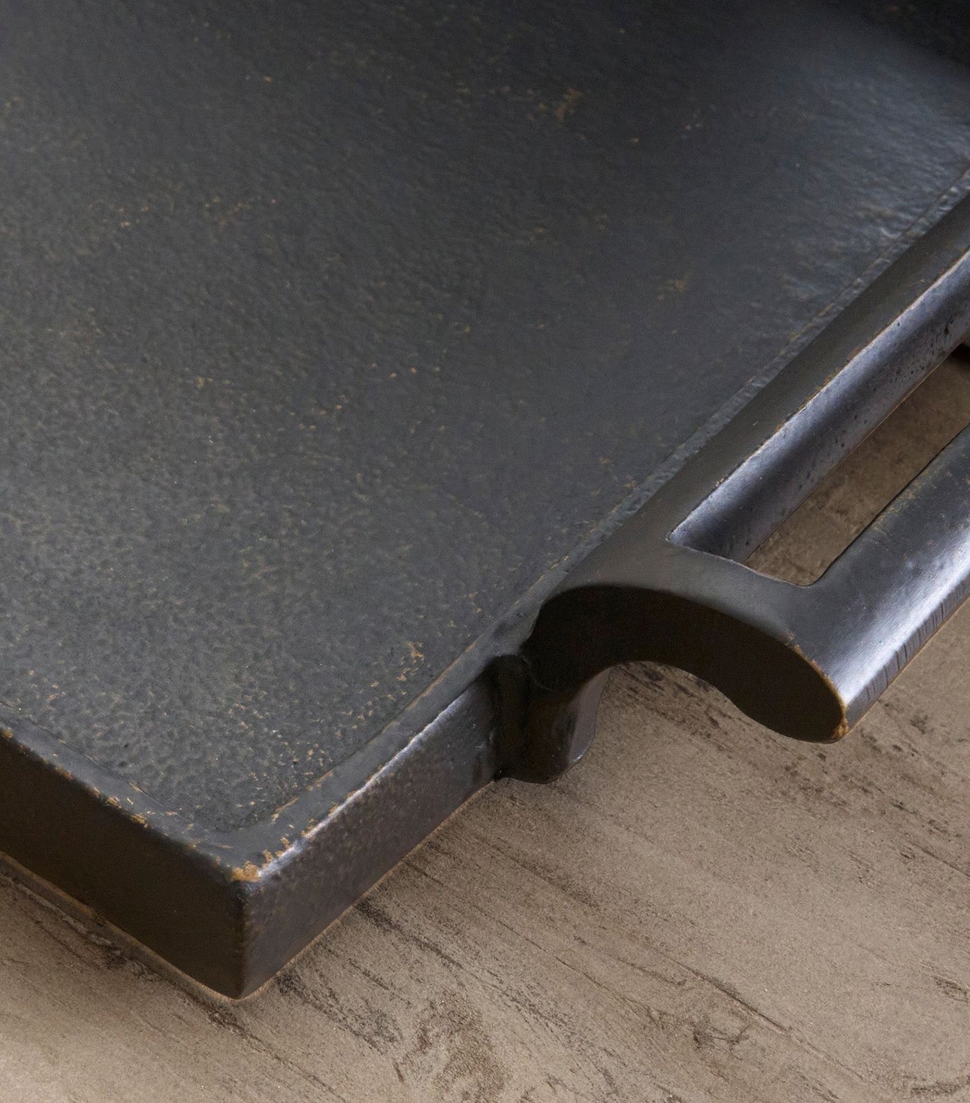 Antiqued Metal Decorative Trays