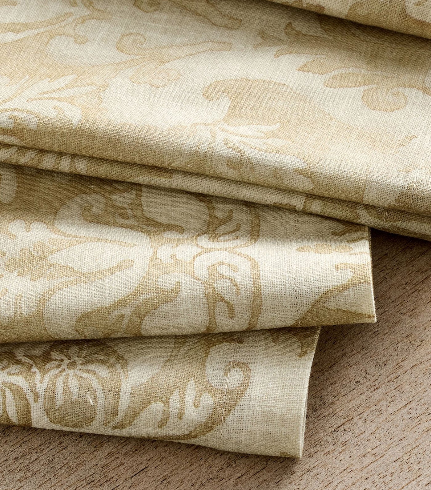 Stella Damask Organic Cotton Napkins - Set of 4