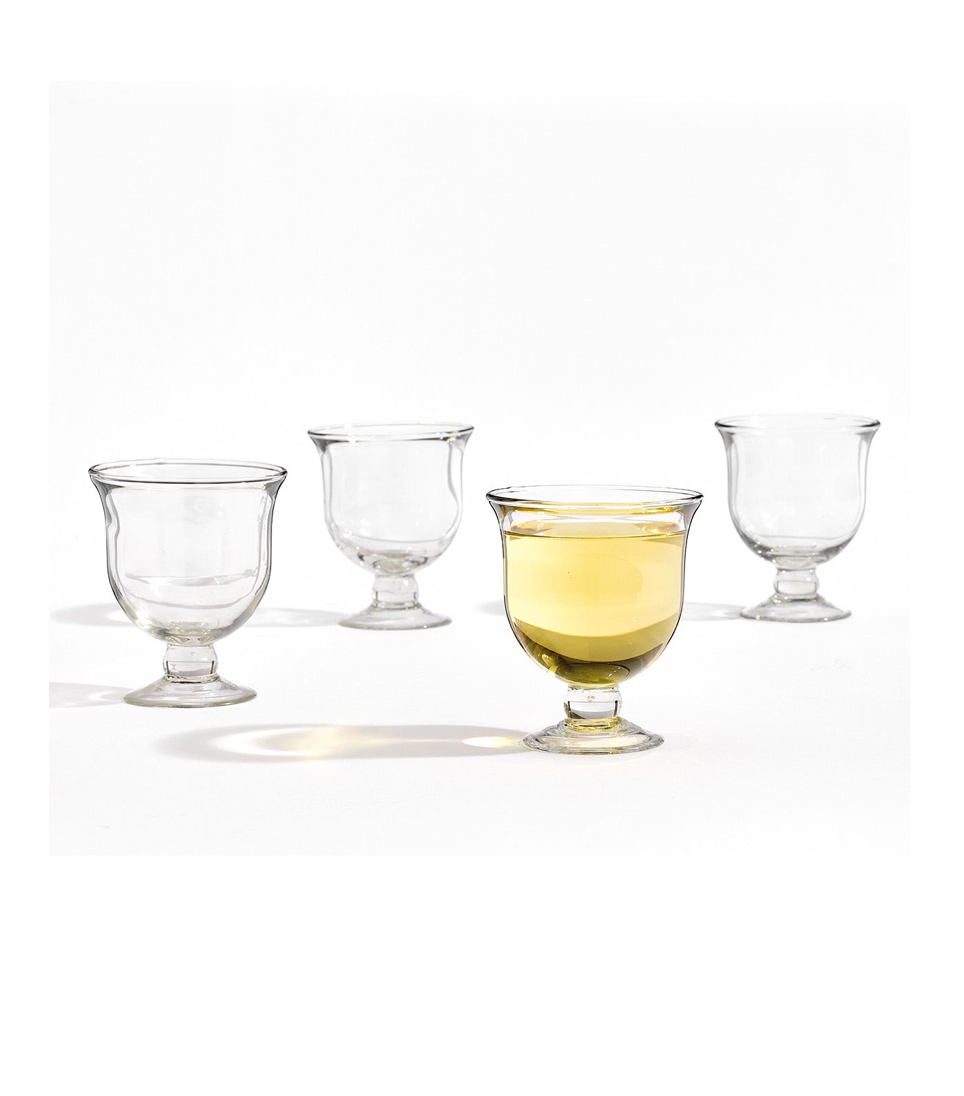 Willow Glass Goblets