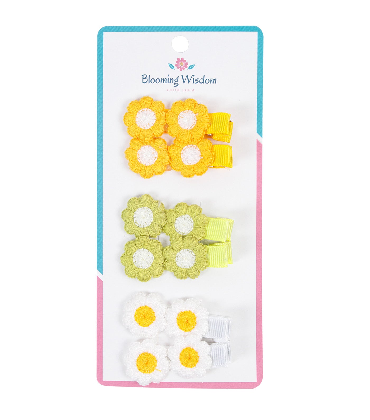 Sunflower Clip Set