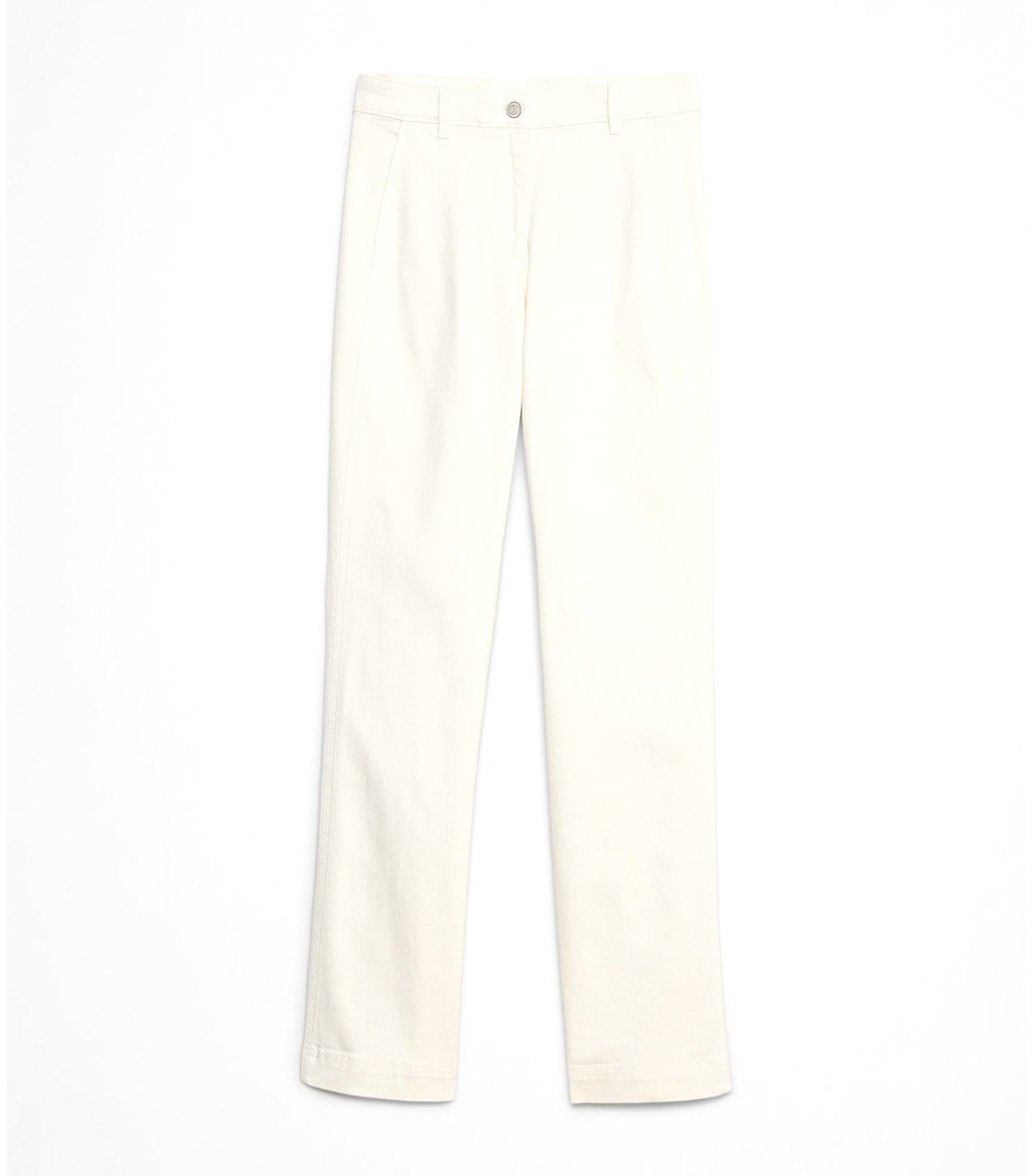 The Weekender Straight-Leg Pant Ecru