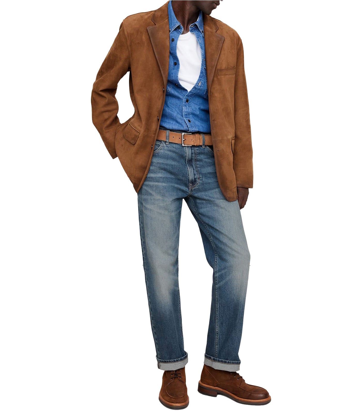 Straight Authentic Jean Medium Wash