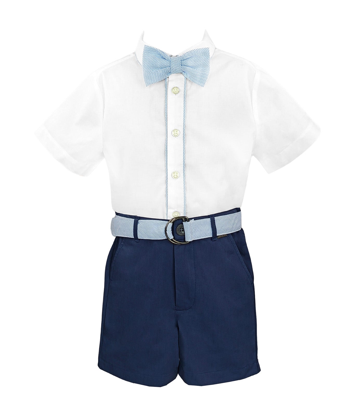 Nemo Boys Top with Bowtie and Shorts with Belt Set