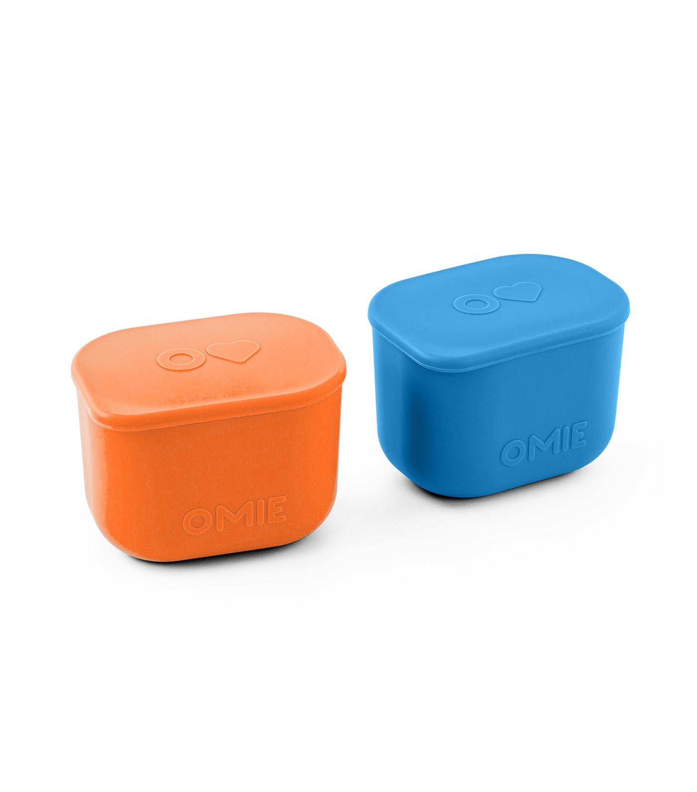 OmieBox UP Dip Containers Blue/Orange