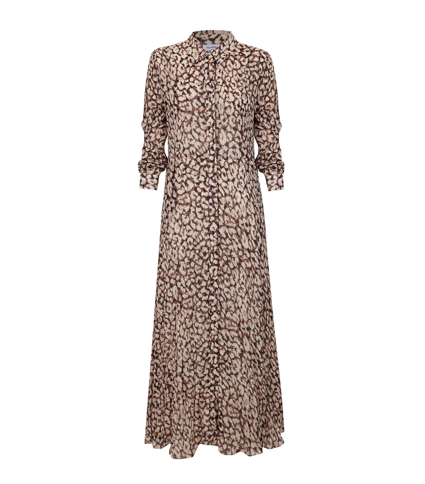 Women's Woven Dress Brown Print