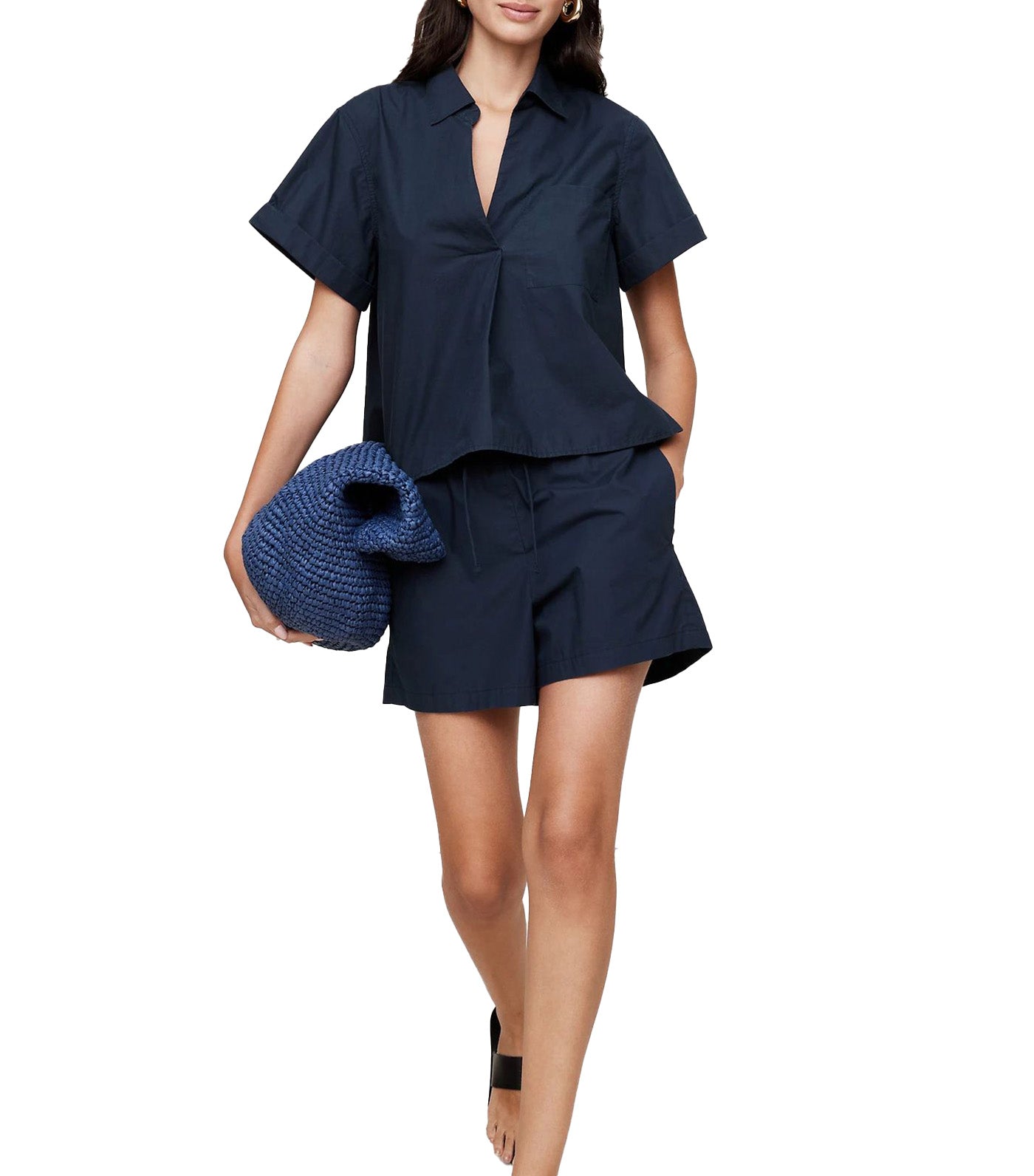 Pop Shirt Navy Blue
