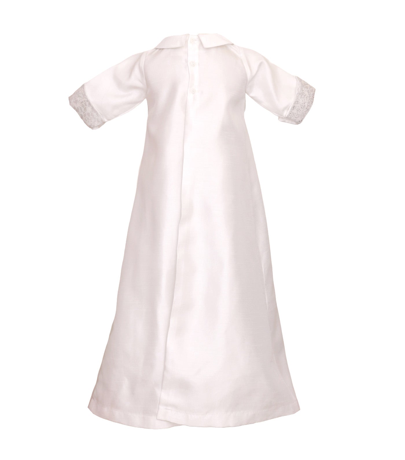 Boys Christening Gown Style No. 1 without Hat White