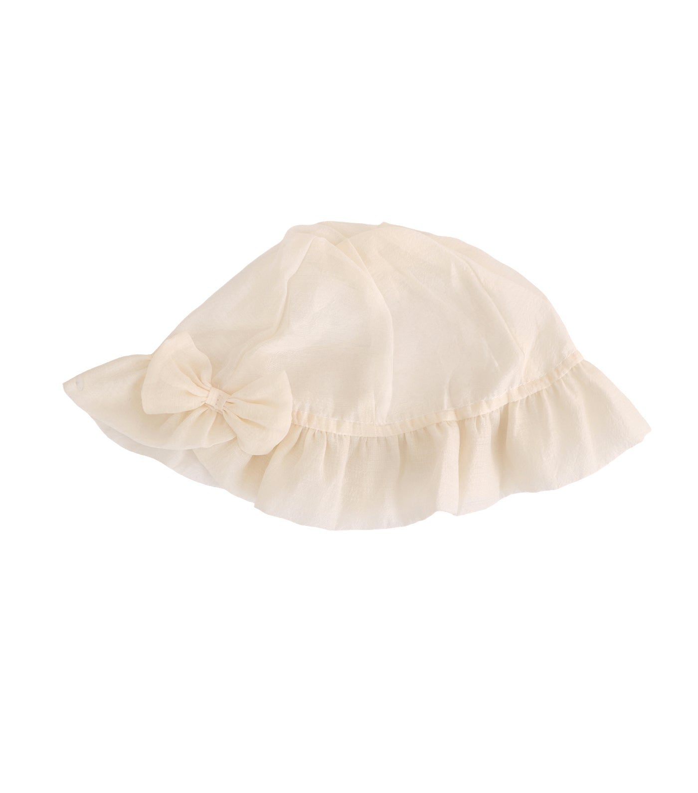 Girls Christening Dress Style No. 3 with Hat Cream