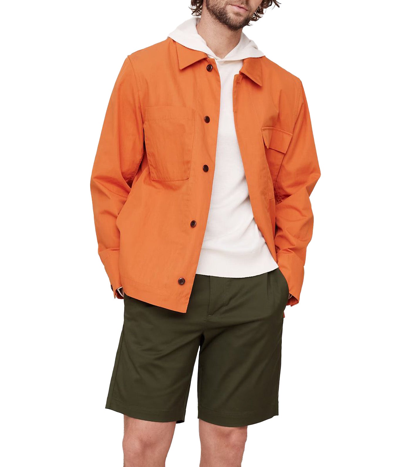 9in Short Olive Green