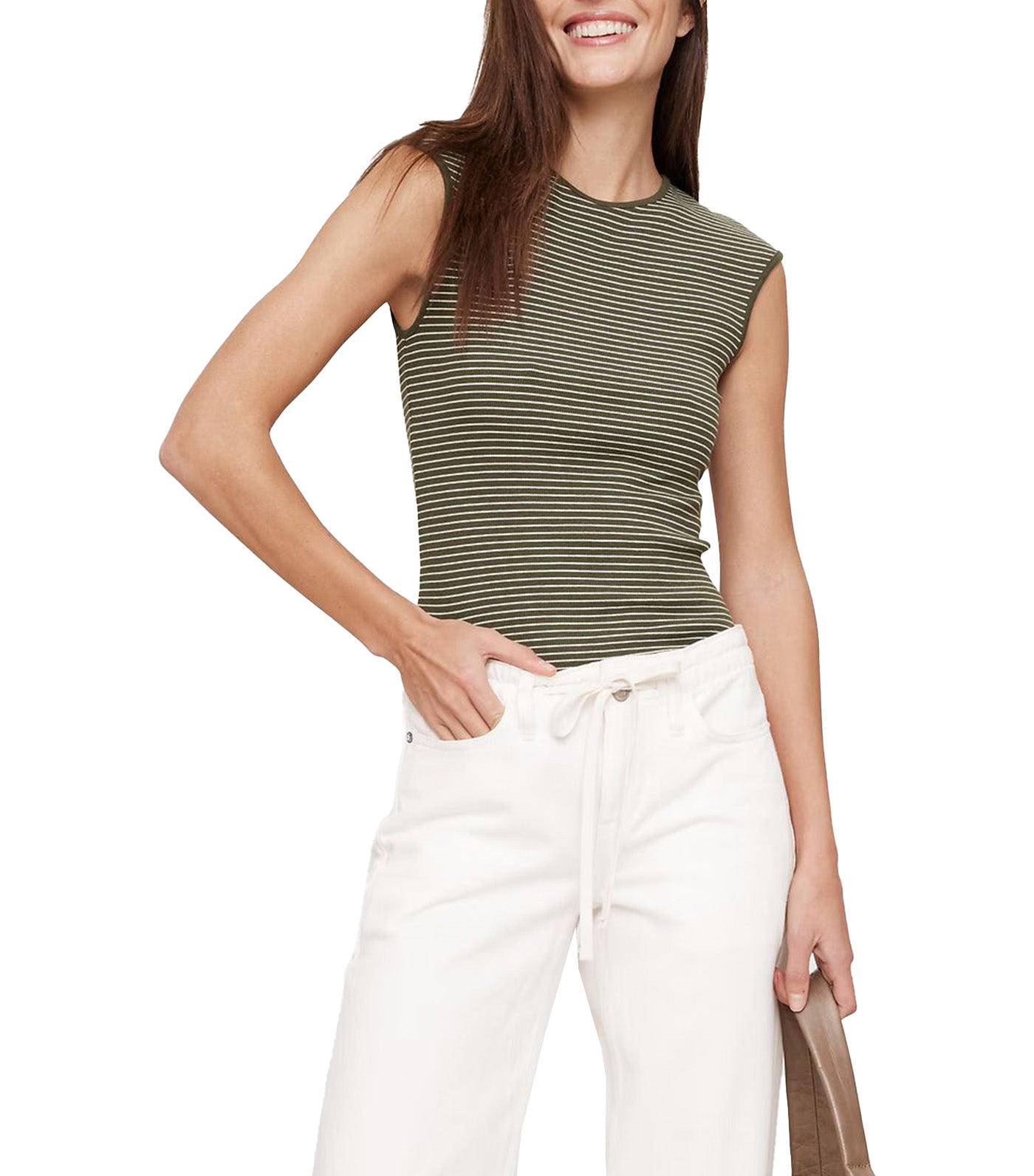 T-Shirt Green Stripe