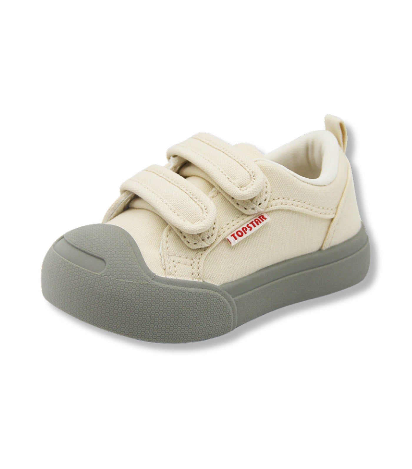 Boys Ergonomic Kids Canvas Shoes White/Gray