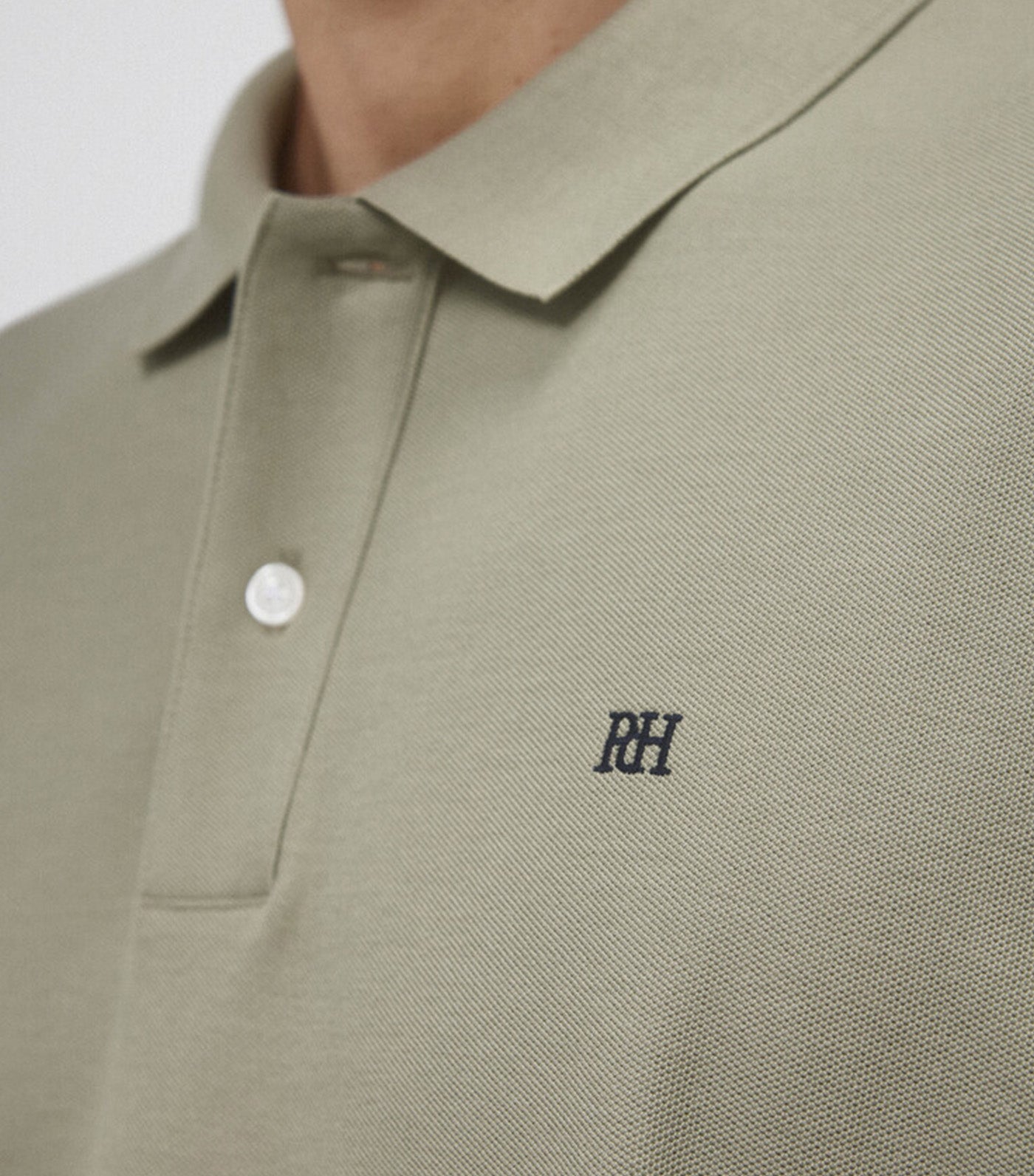 Basic Piqué Polo Shirt