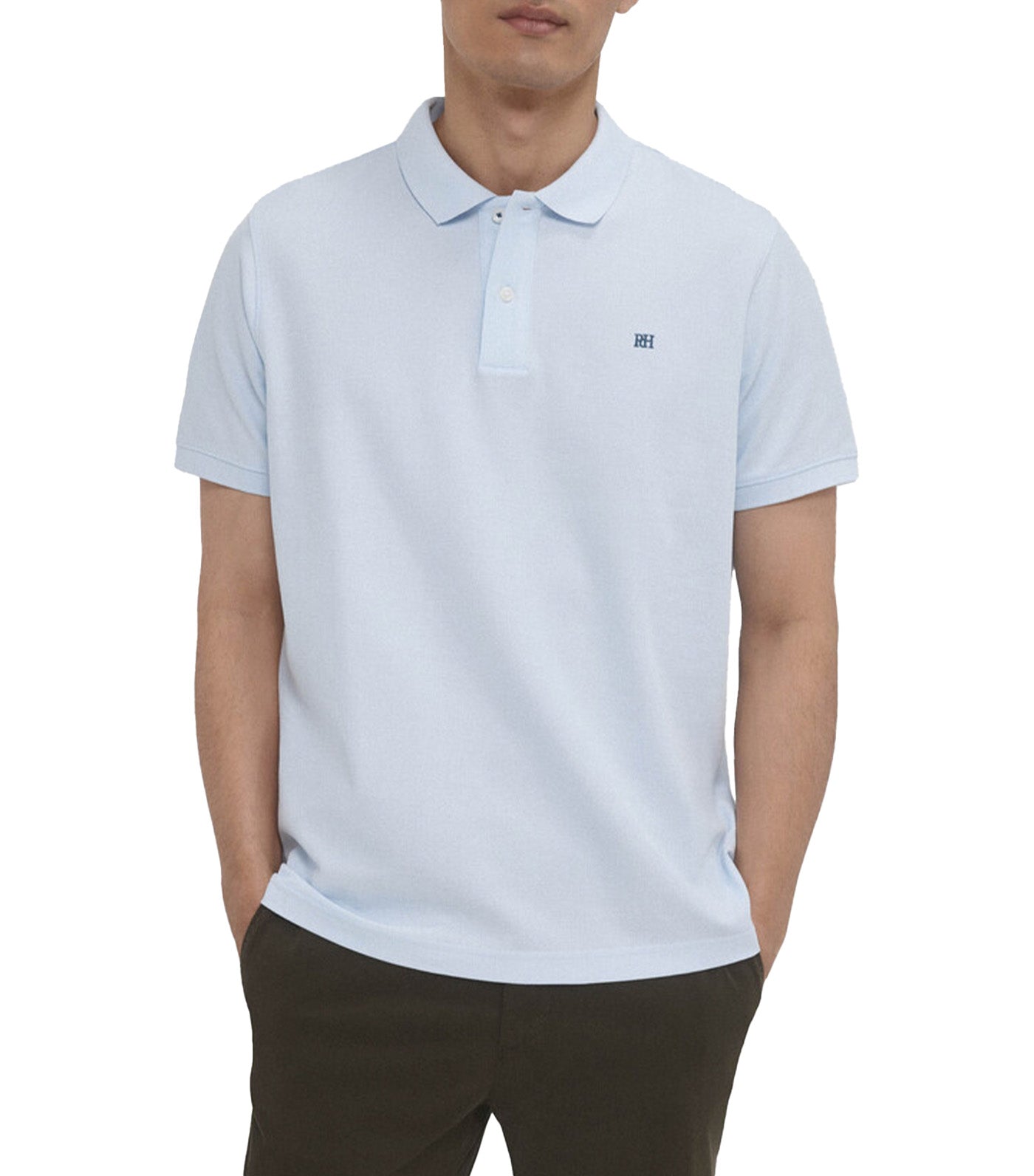Basic Piqué Polo Shirt
