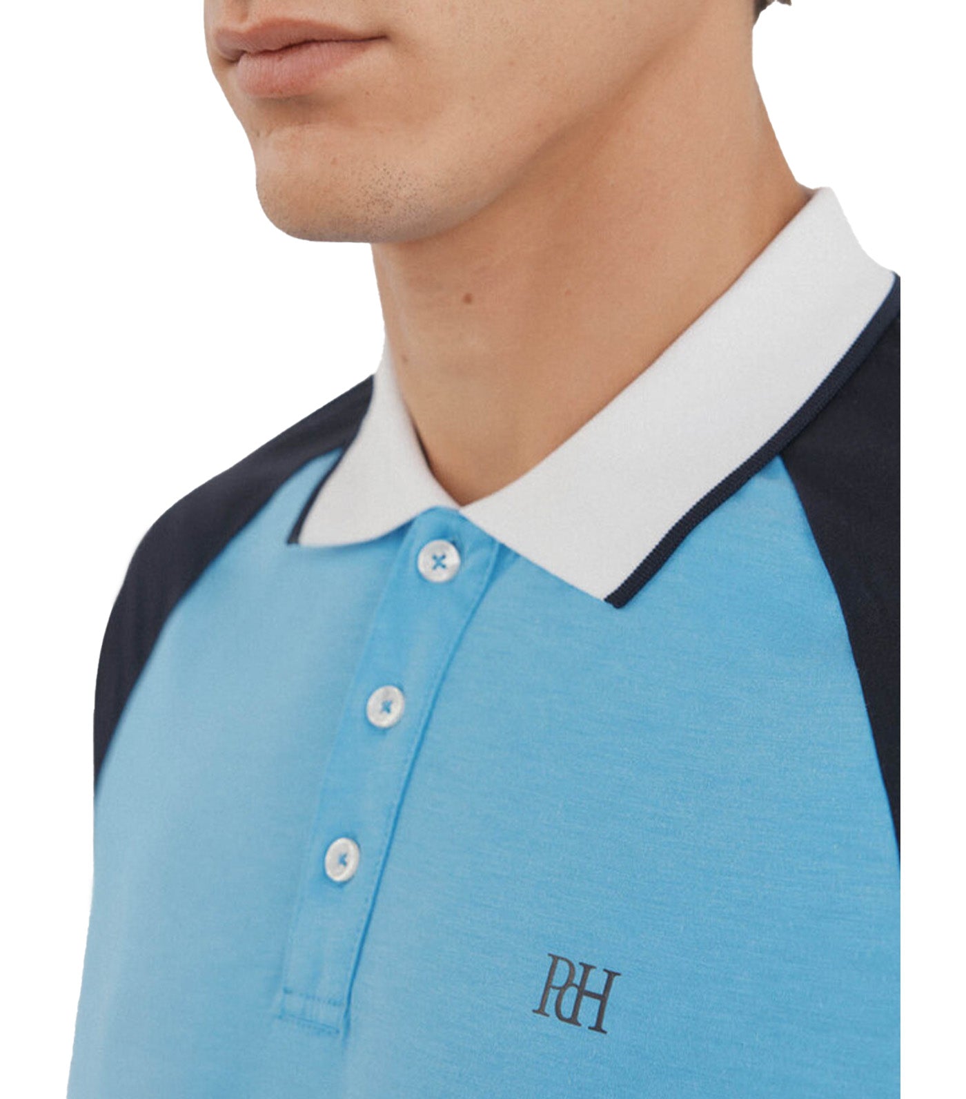 Polo Contrast Golf Blue