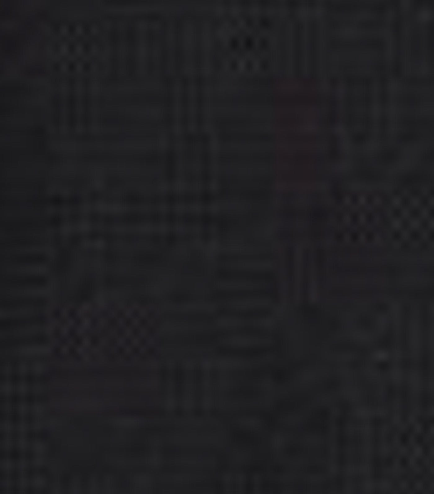 Zig-Zag Jacquard Polo Black