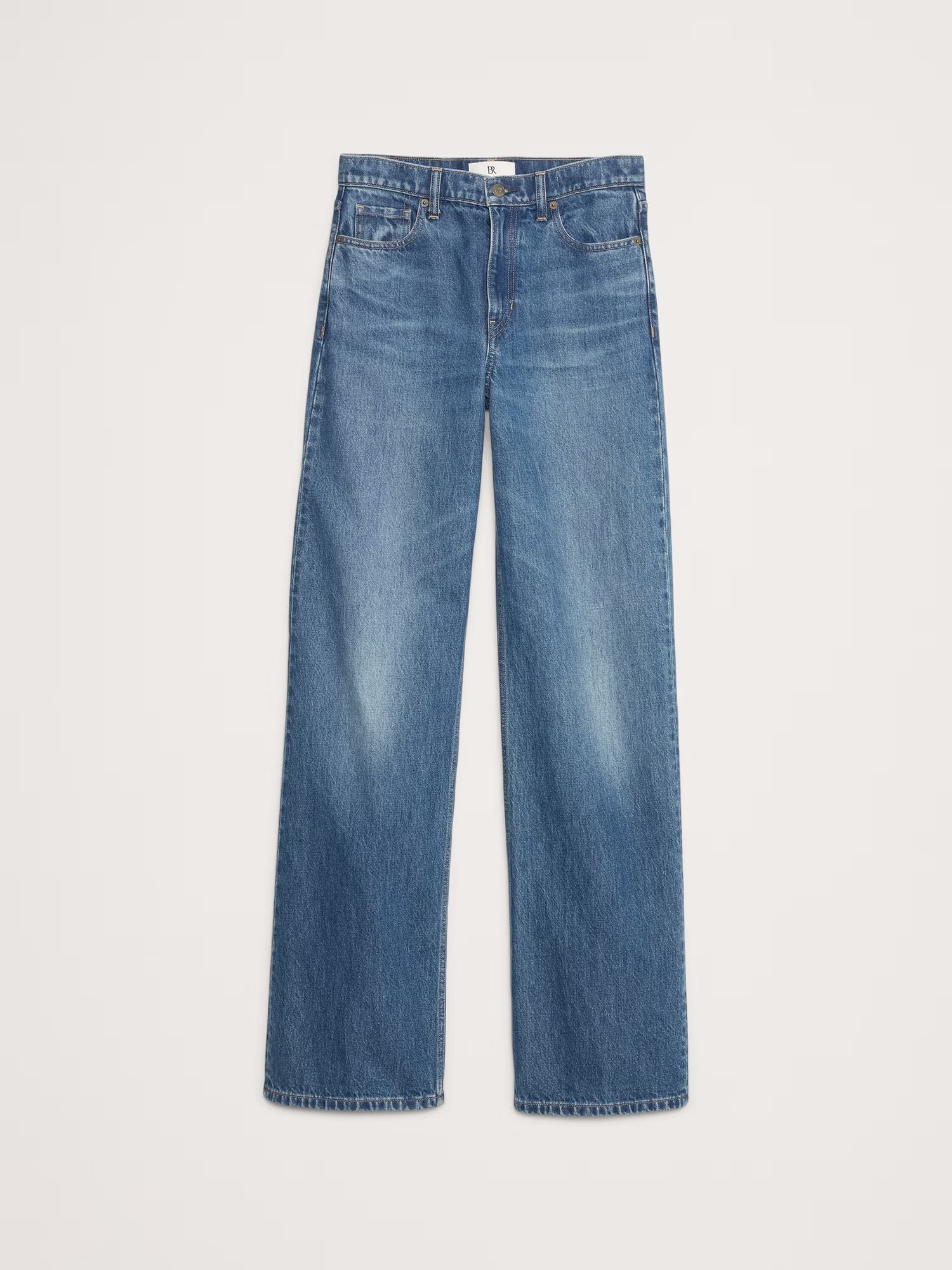Icon Wide-Leg Jean Medium Wash