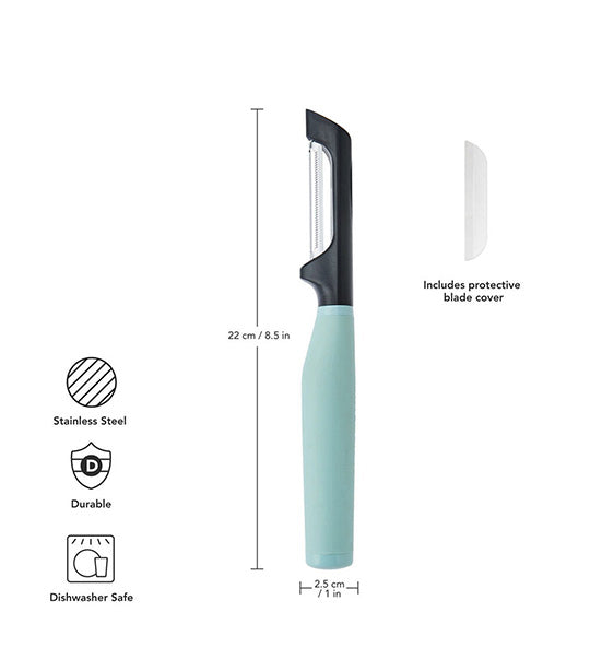 Metal Soft Grip Euro Fruits/Veggies Peeler