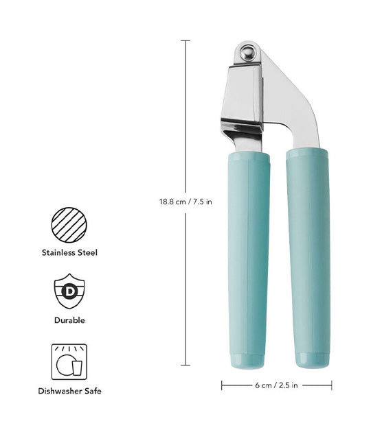 Soft Grip Metal Garlic Press