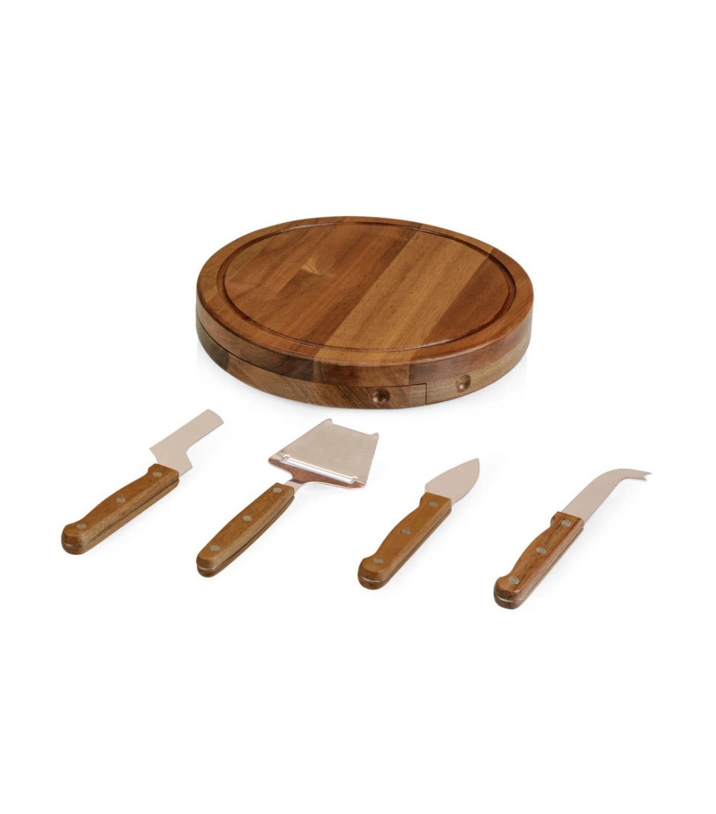 Acacia Circo Cheese Cutting Board and Tools Set