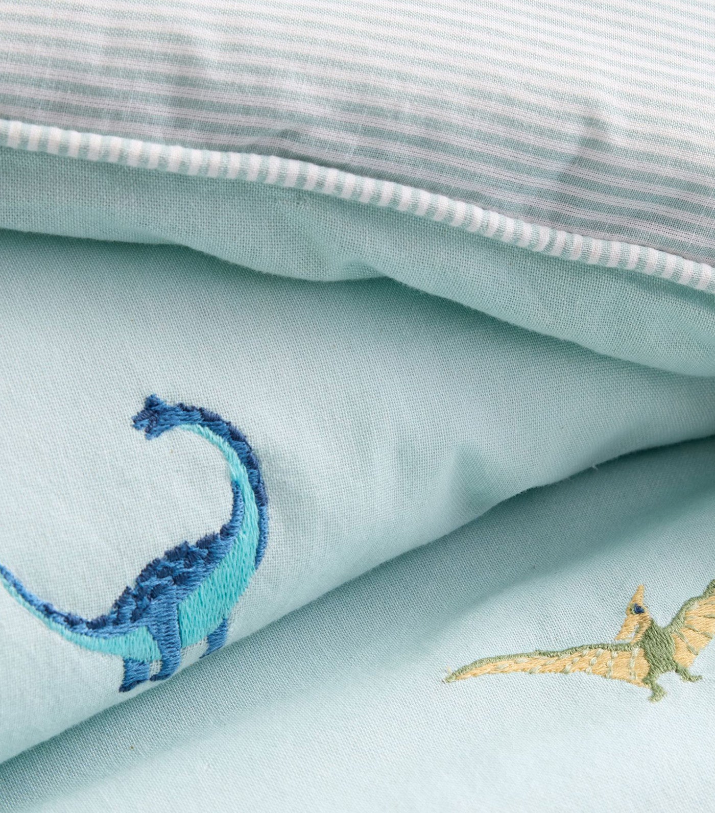 Embroidered Multi Icons Comforter and Shams - Dino