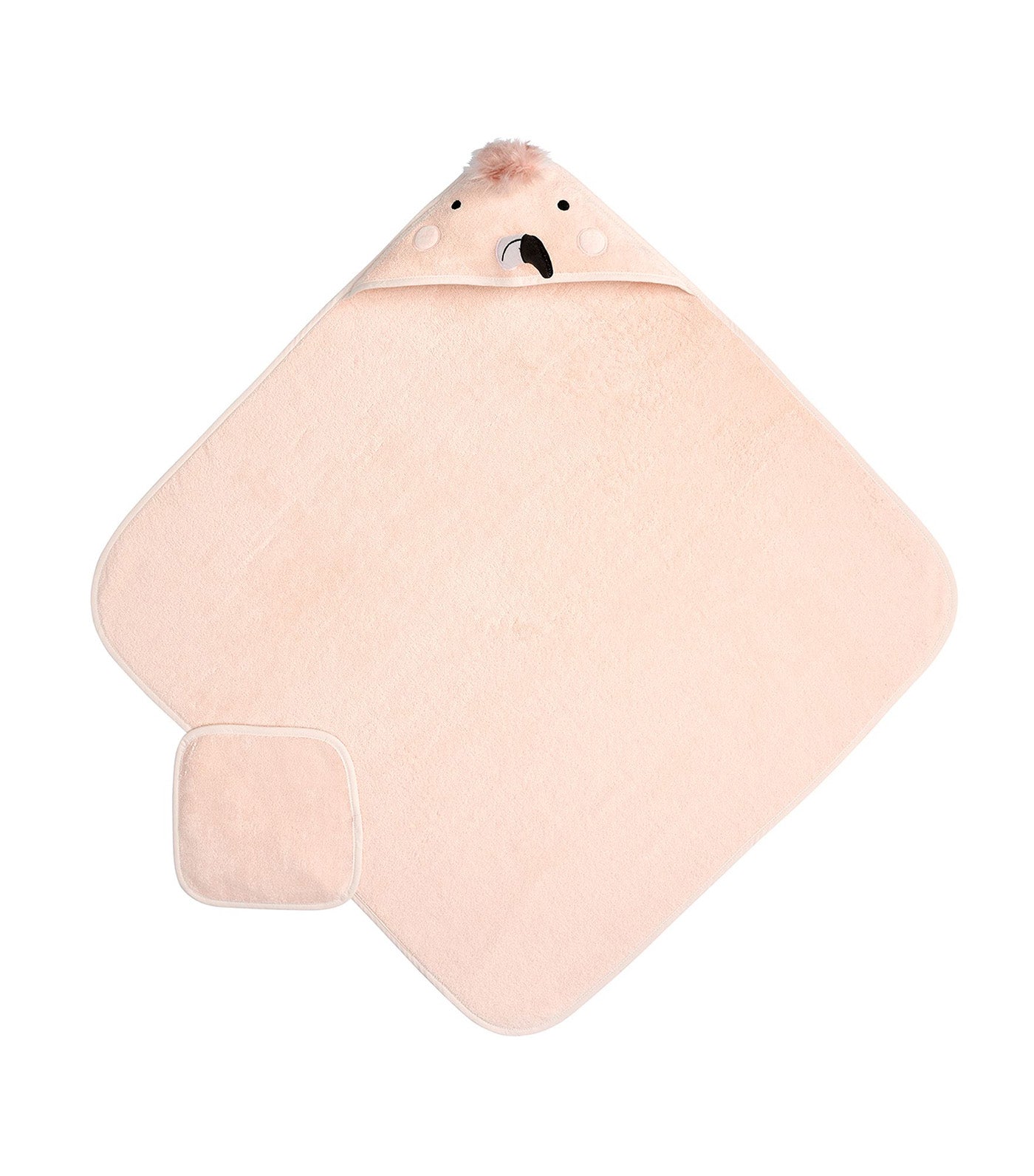 Super Soft Animal Baby Hooded Towel and Washcloth Set