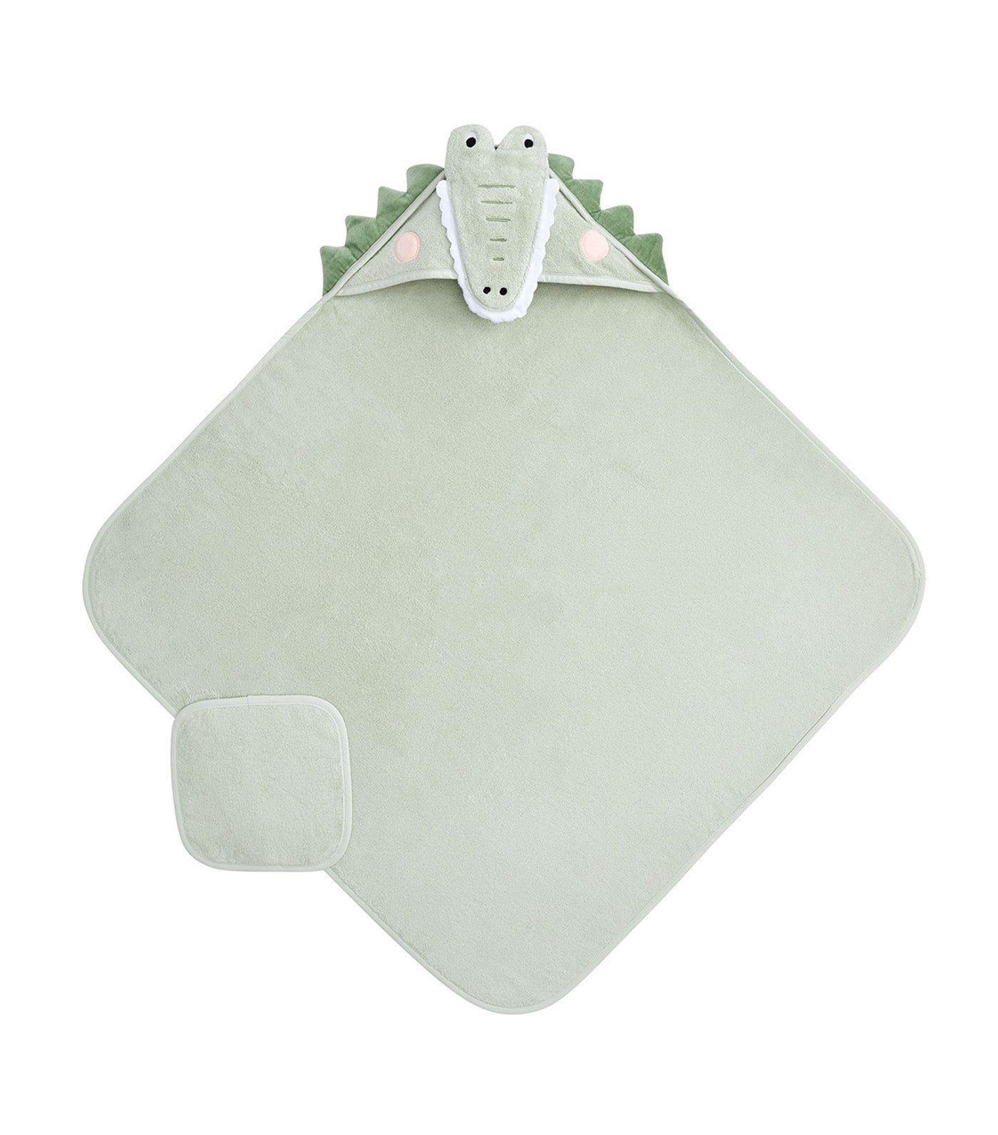 Super Soft Animal Baby Hooded Towel and Washcloth Set