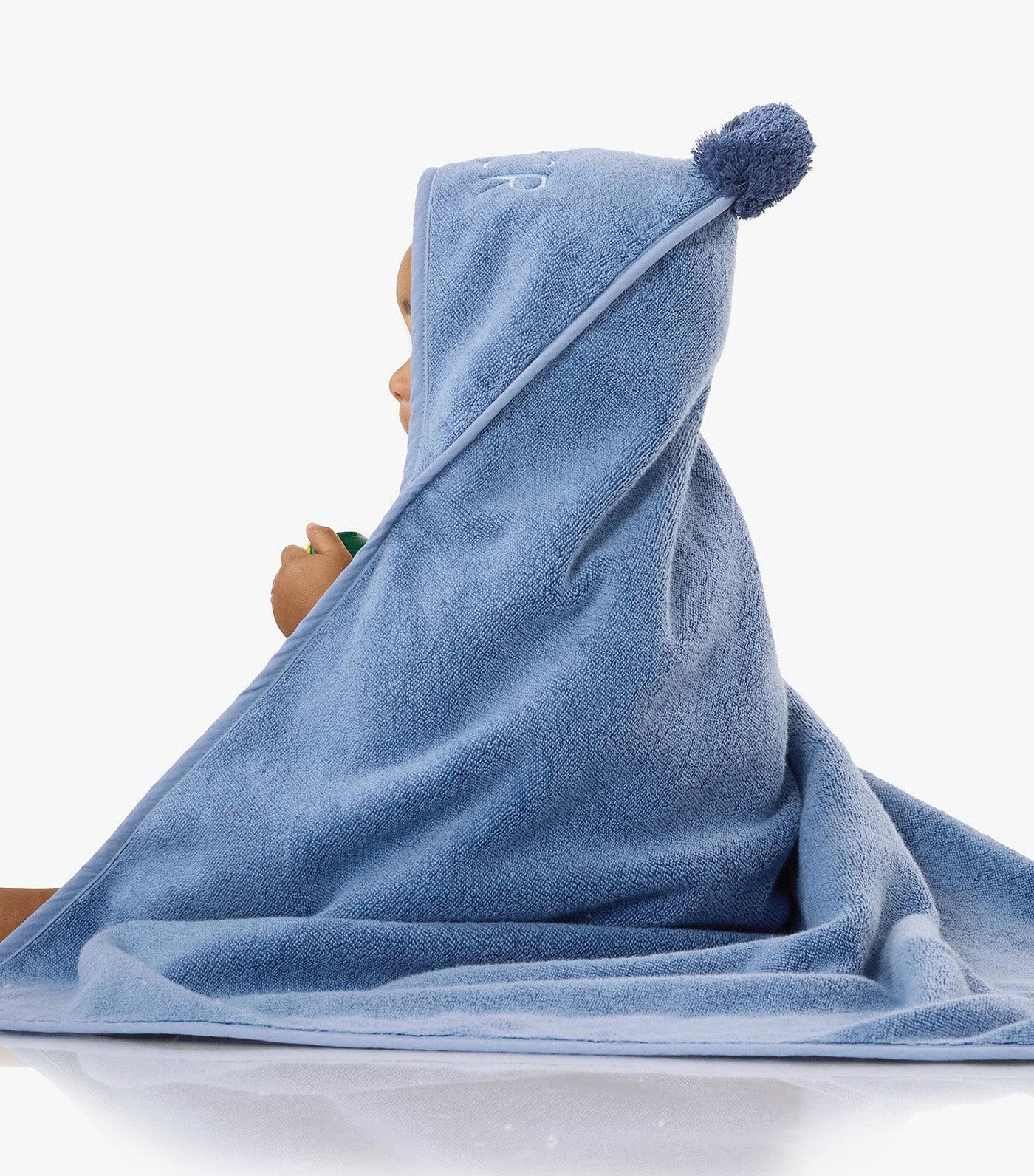 Super Soft Pom Pom Baby Hooded Towel