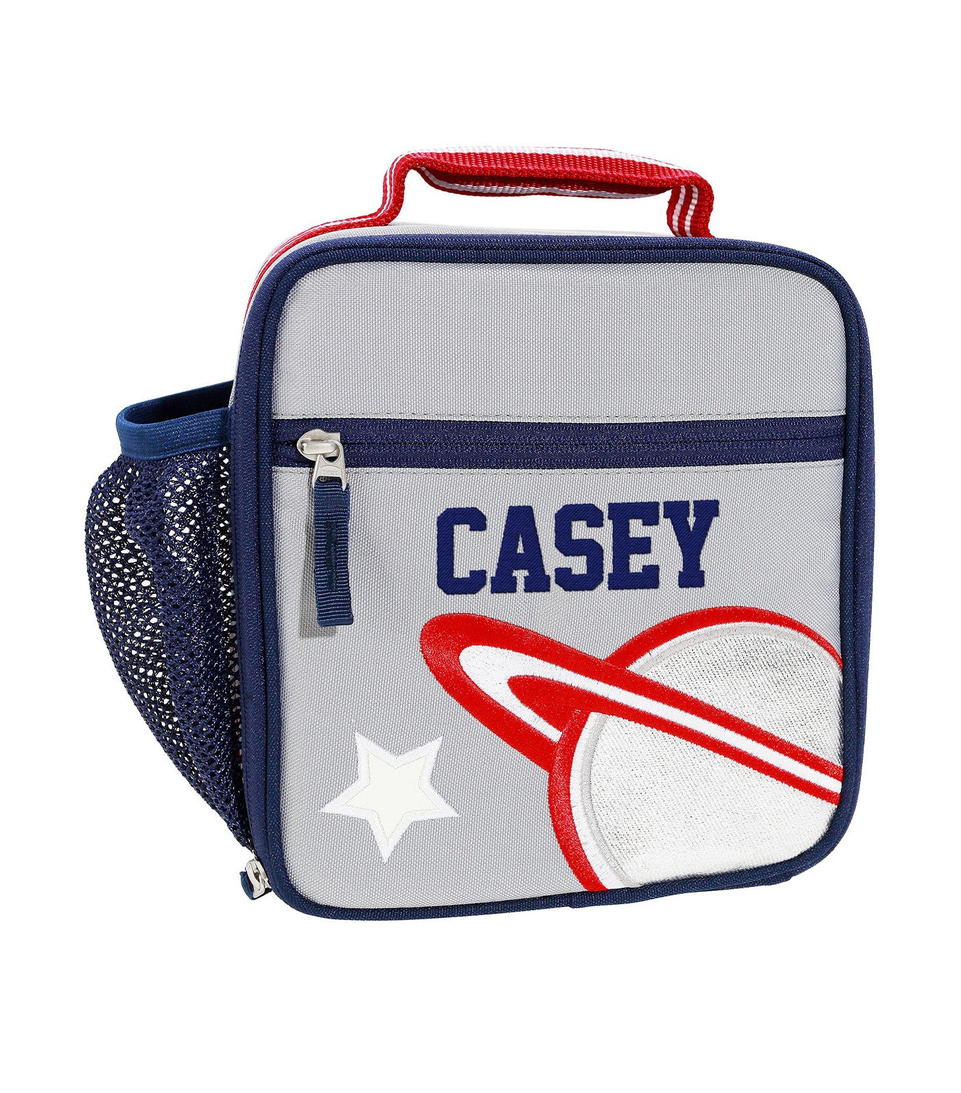 Silver Saturn Glow-in-the-Dark Lunch Box