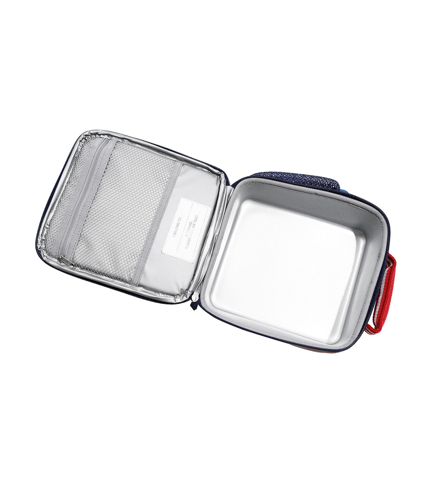 Silver Saturn Glow-in-the-Dark Lunch Box