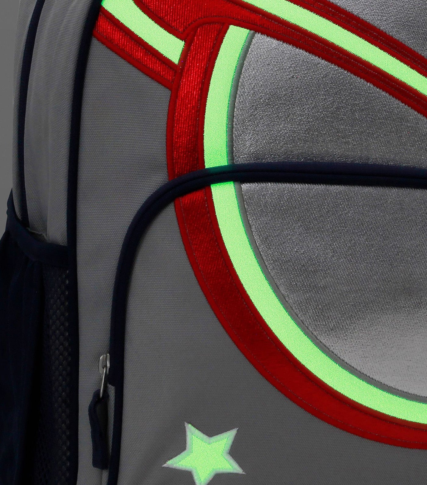 Silver Saturn Glow-in-the-Dark Backpacks